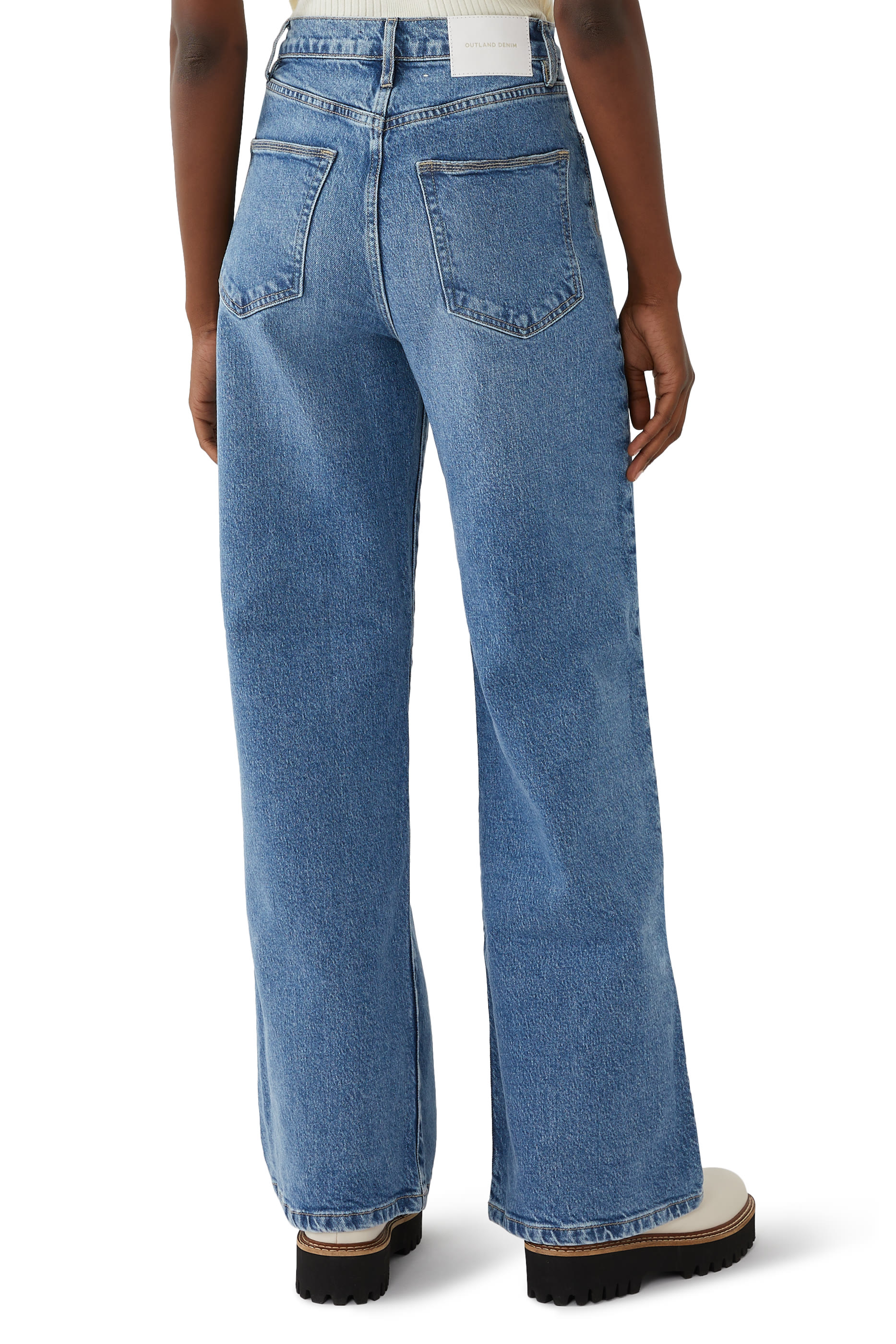 Ellie High Rise Wide Leg Jeans