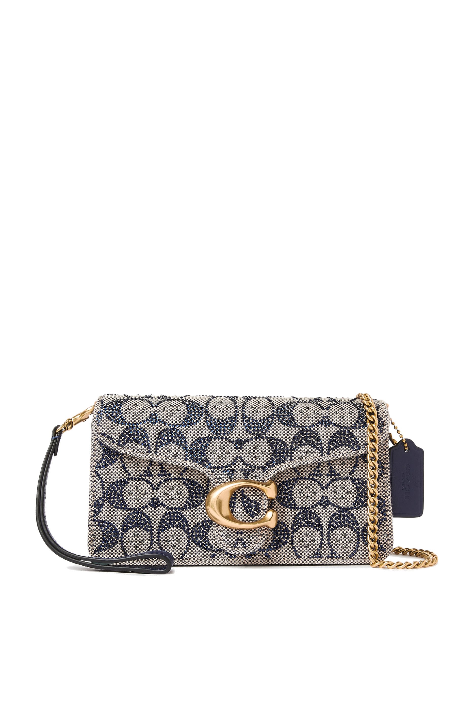 Signature Jacquard Tabby Chain Crossbody 19