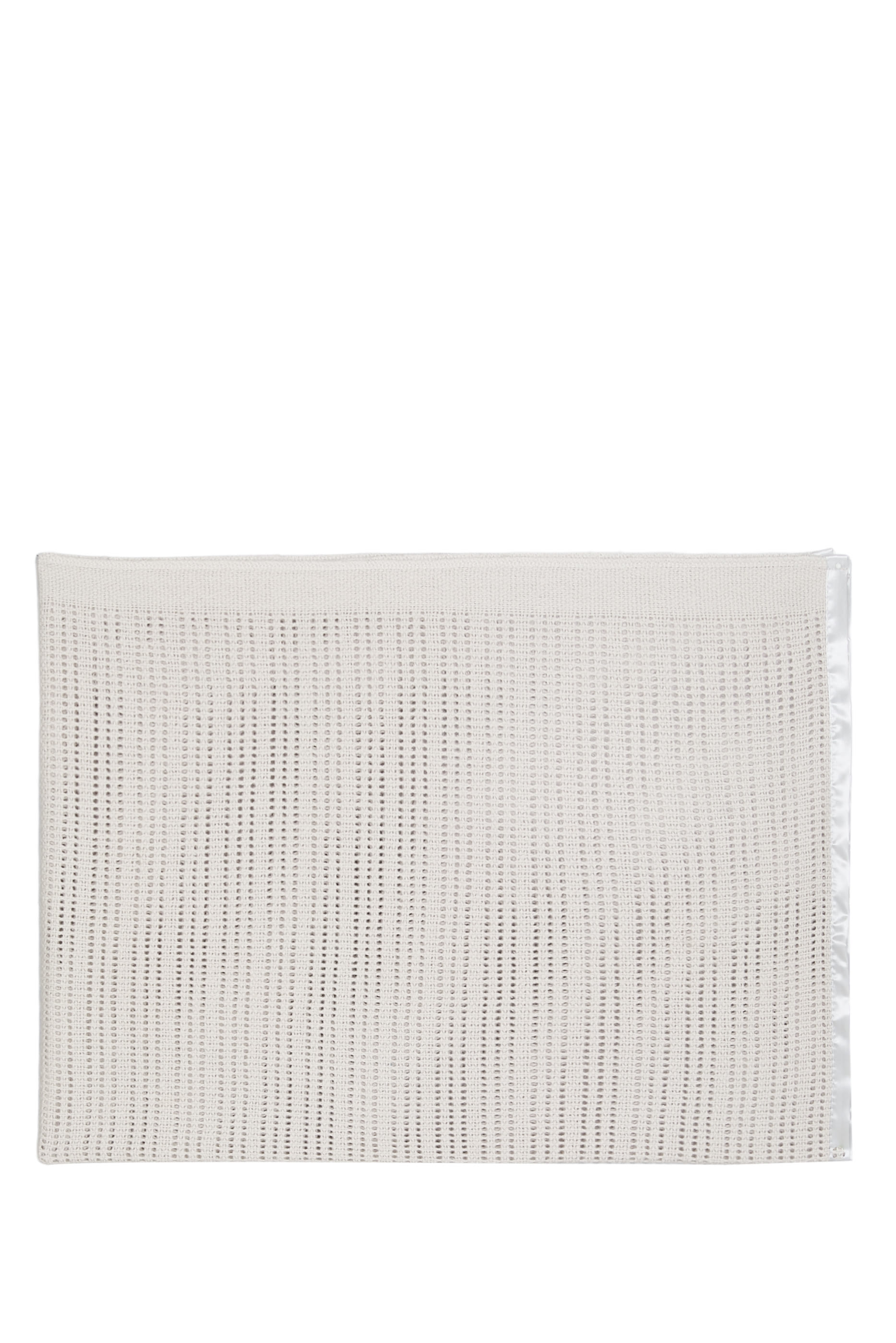 Kids Satin Edged Cellular Baby Blanket for Pram