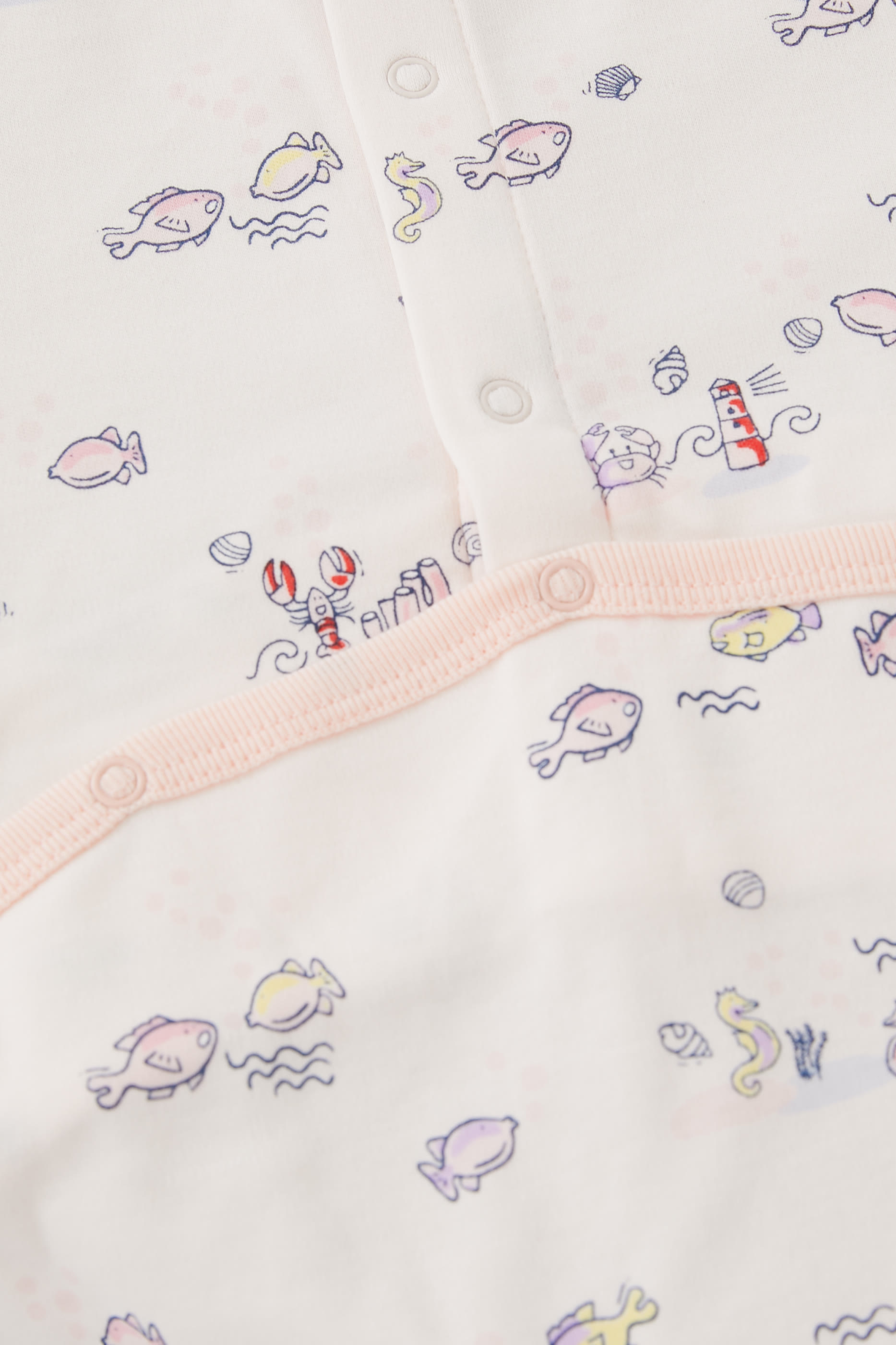 Kids Graphic Print Bodysuit Baby Set