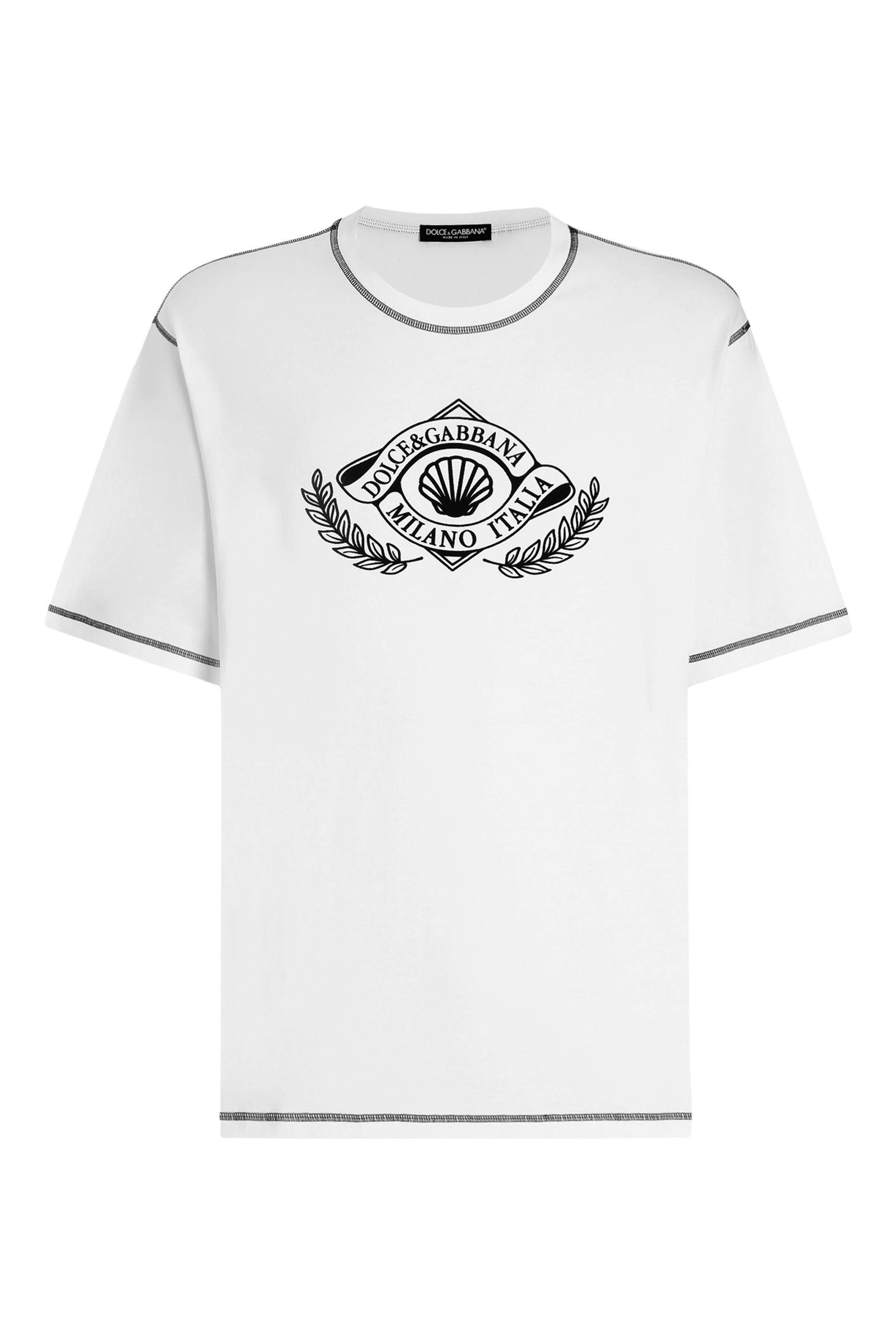  Logo Print Cotton T-Shirt 