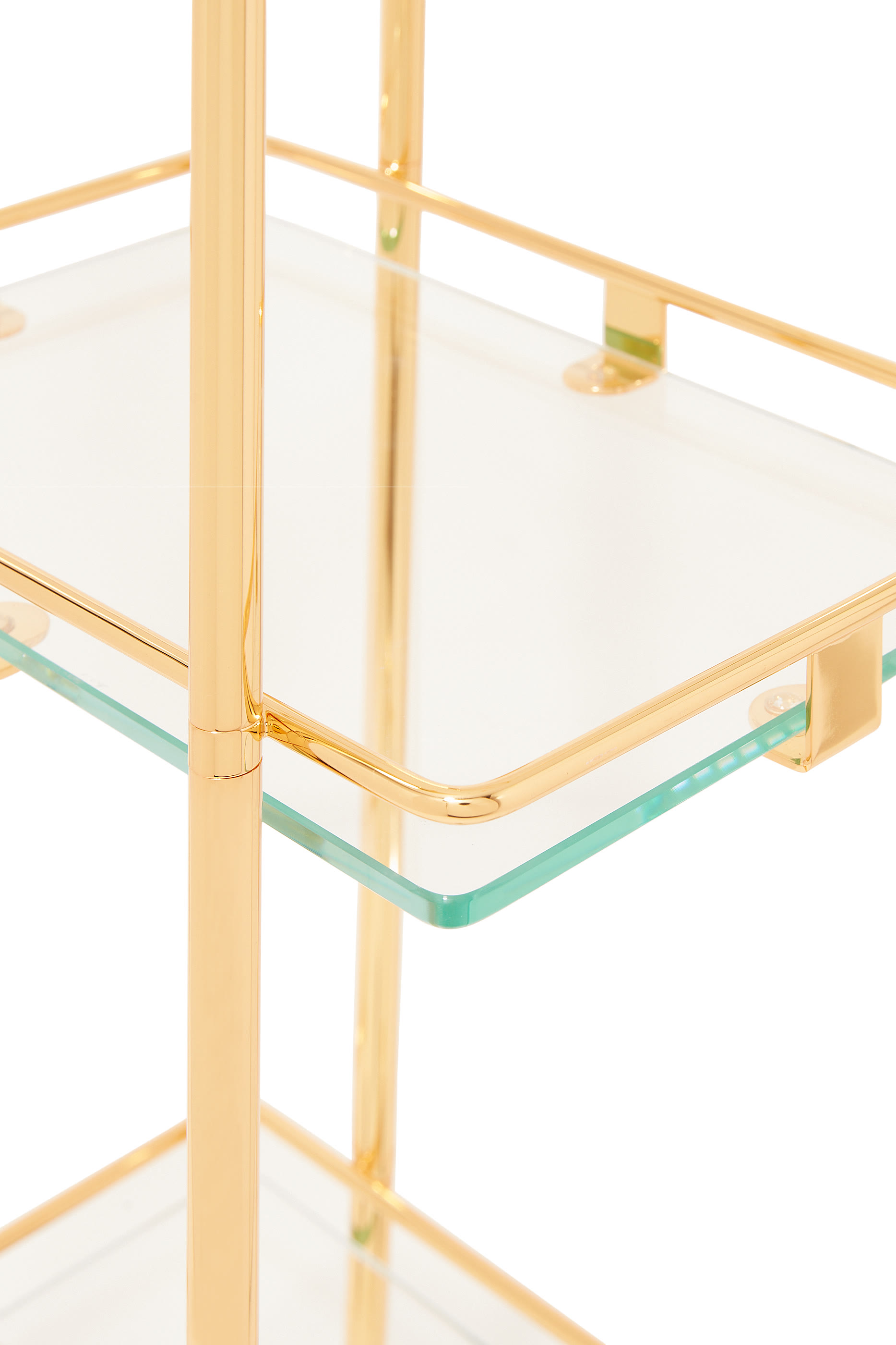 Square Gold-Plated Trolley