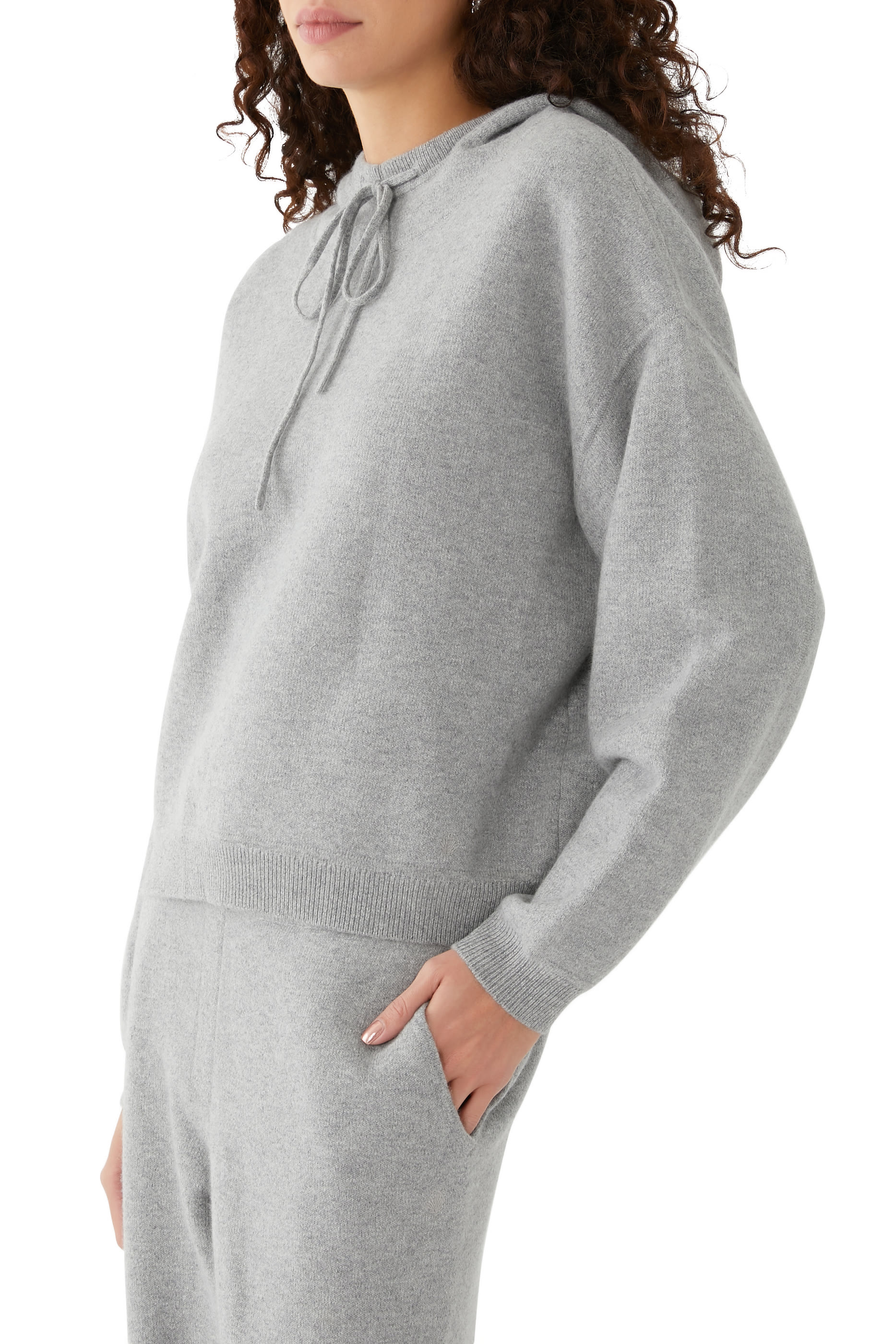 Cashmere Knit Hoodie