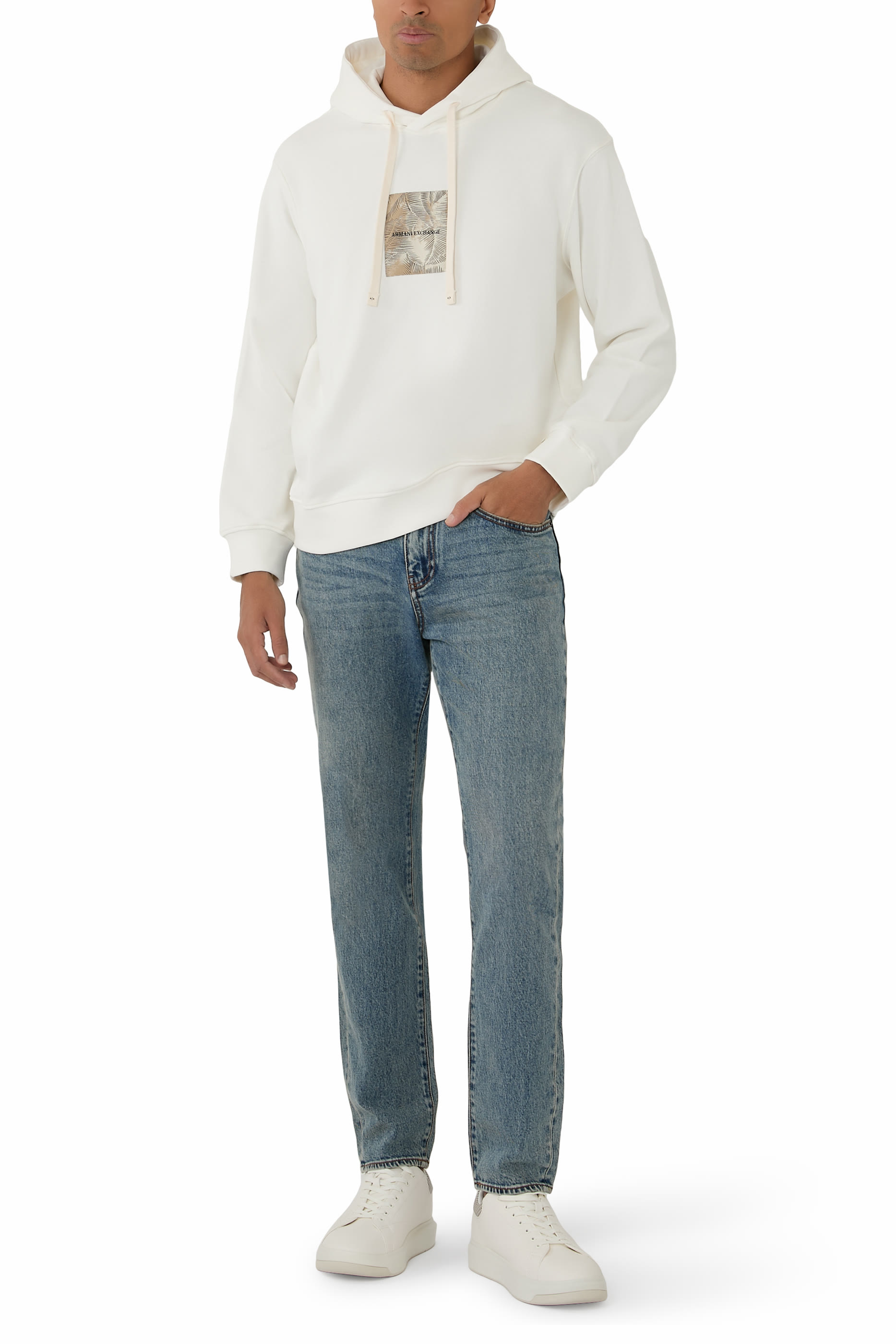 One Block Up Slim Denim Pants