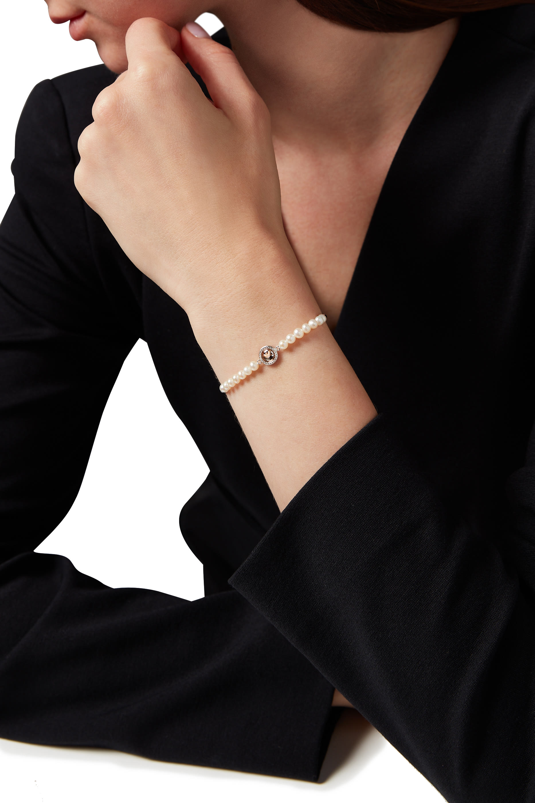 Pearl Essential Bracelet, Sterling Silver