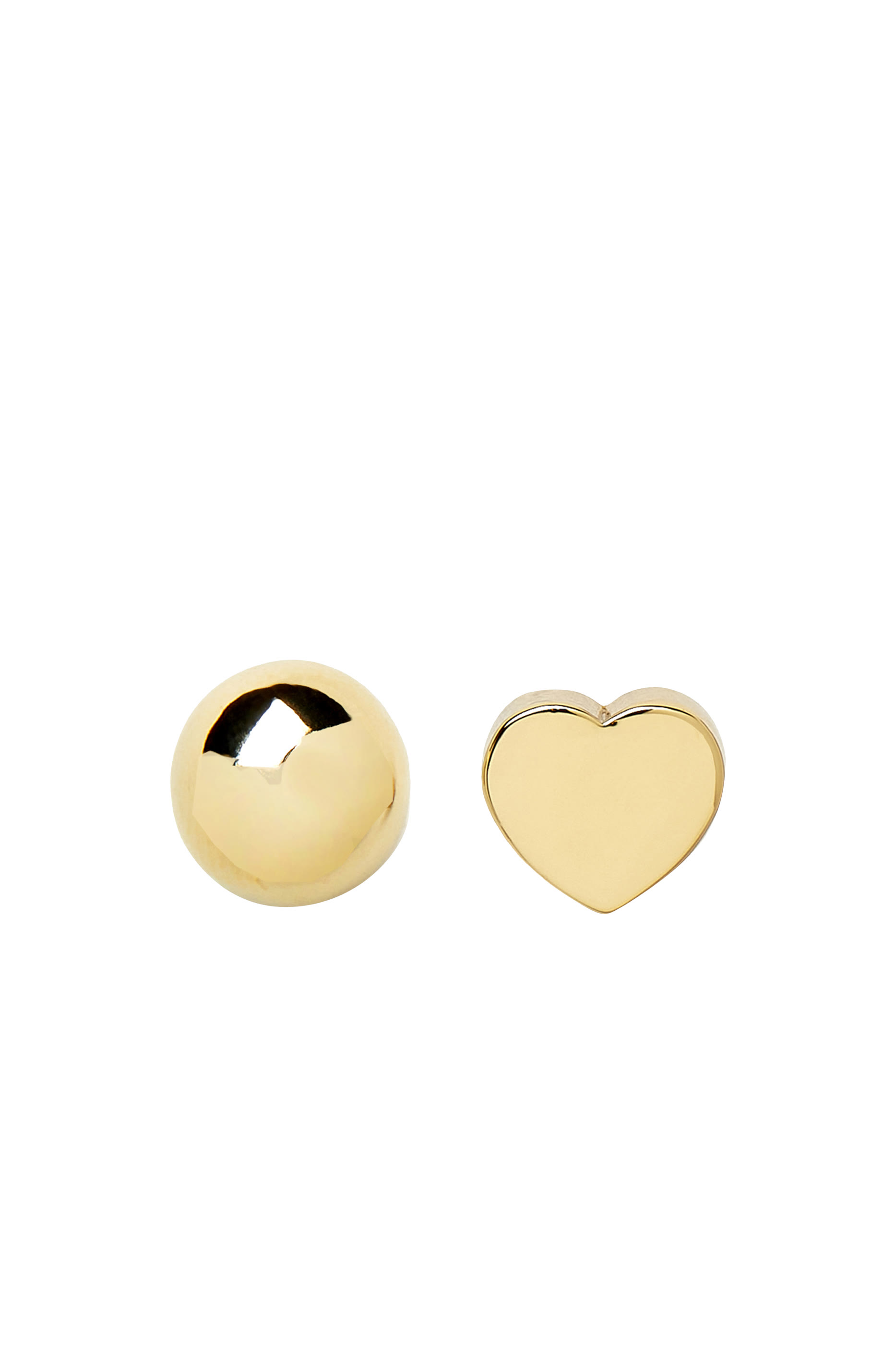 Geo Pop Front Back Studs,  Titanium Posts & Enamel