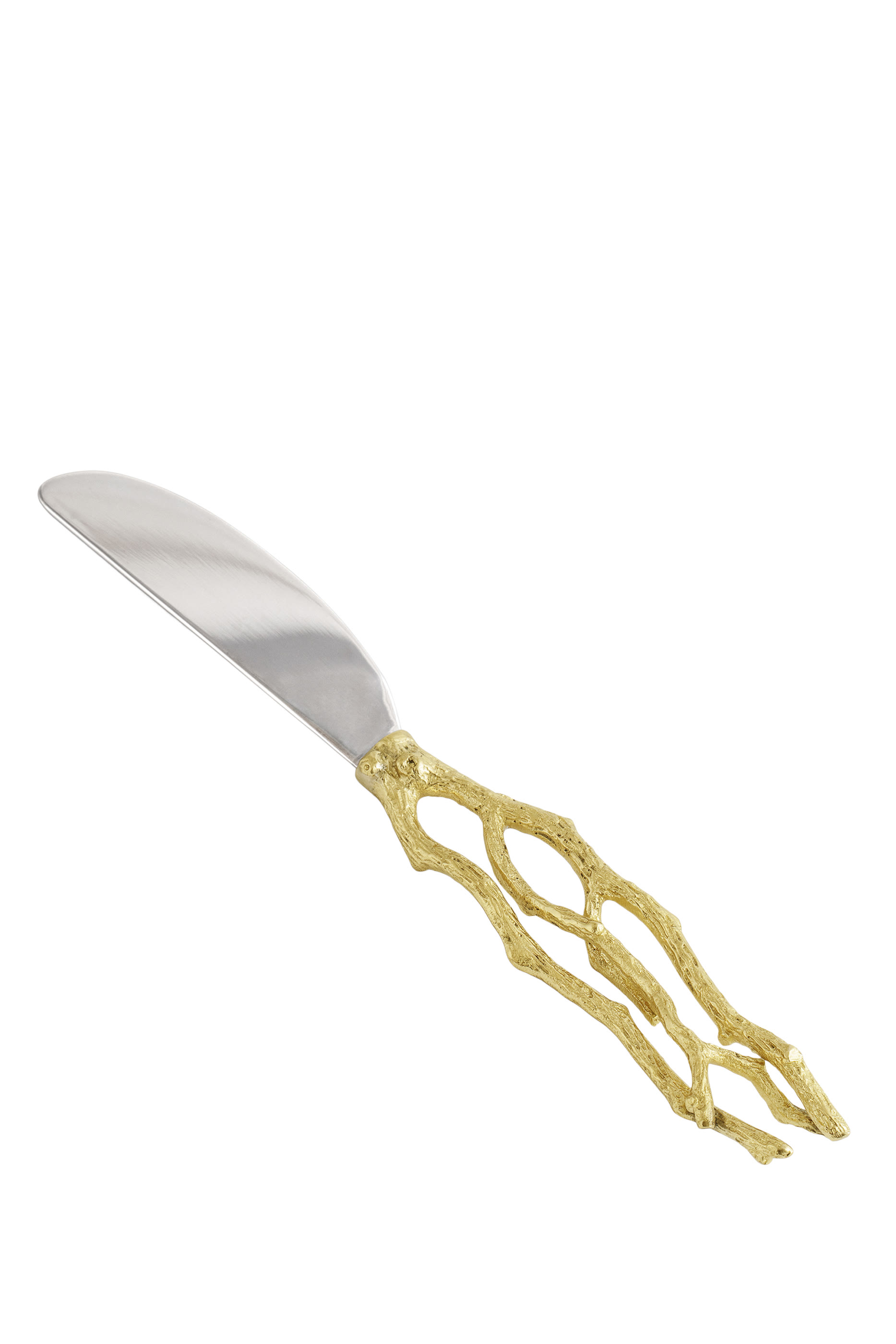 Butterfly Ginkgo Gold Cheese Board with Spreader