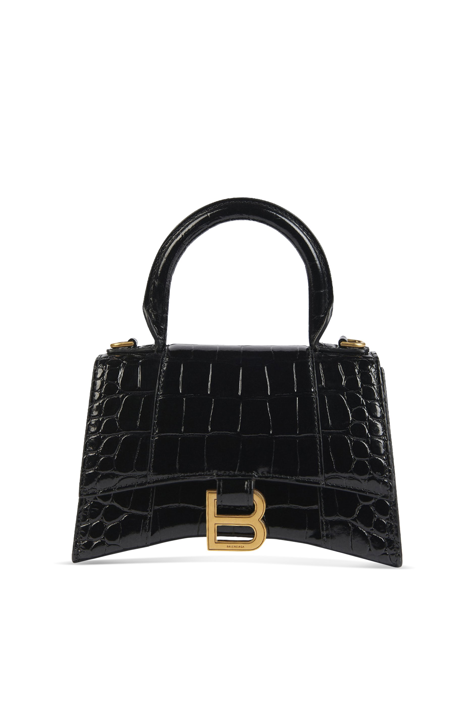 Buy Balenciaga Hourglass XS Top Handle Bag for Womens | Bloomingdale's ...