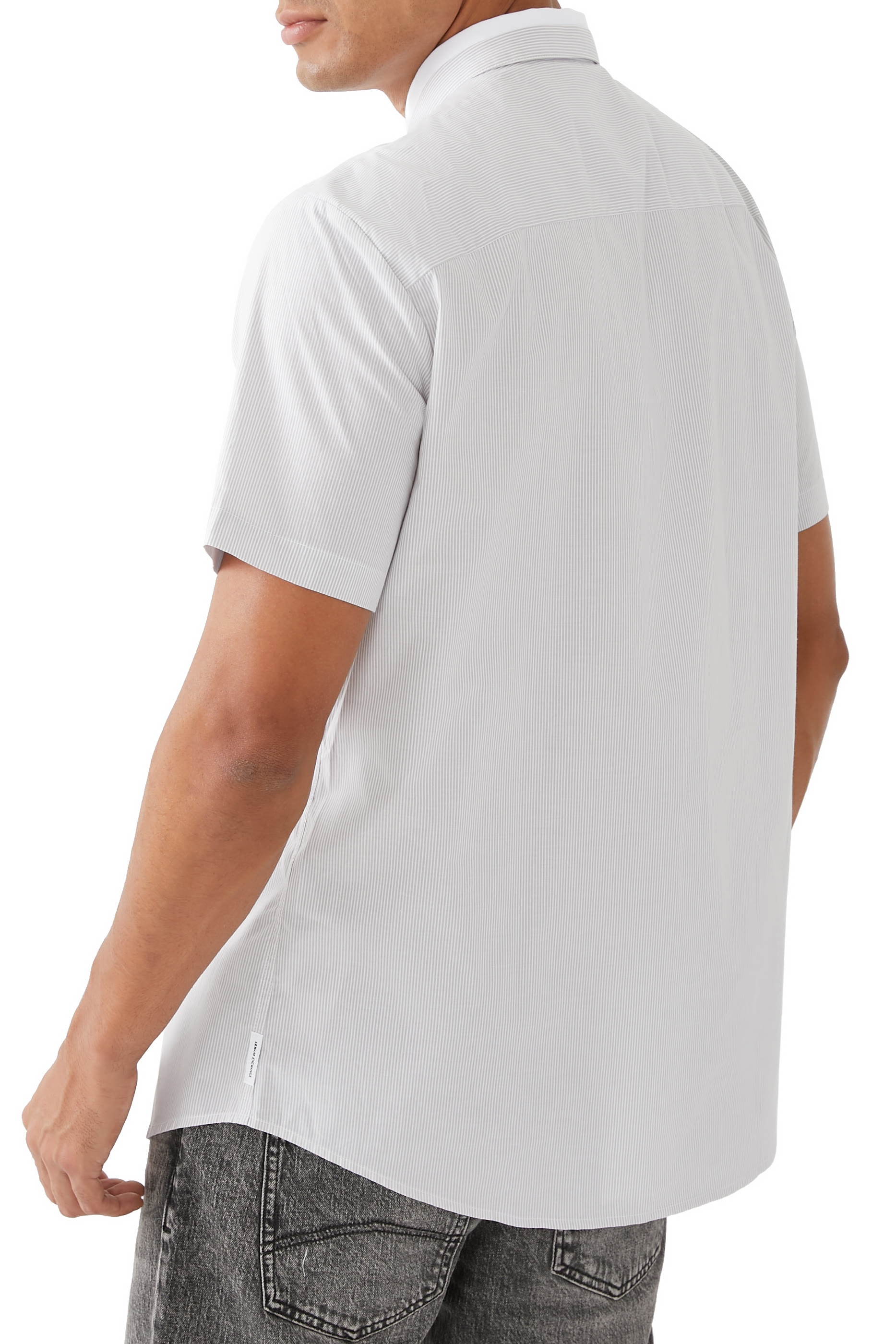Digital Desert Regular Short Sleeves Cotton Shirt