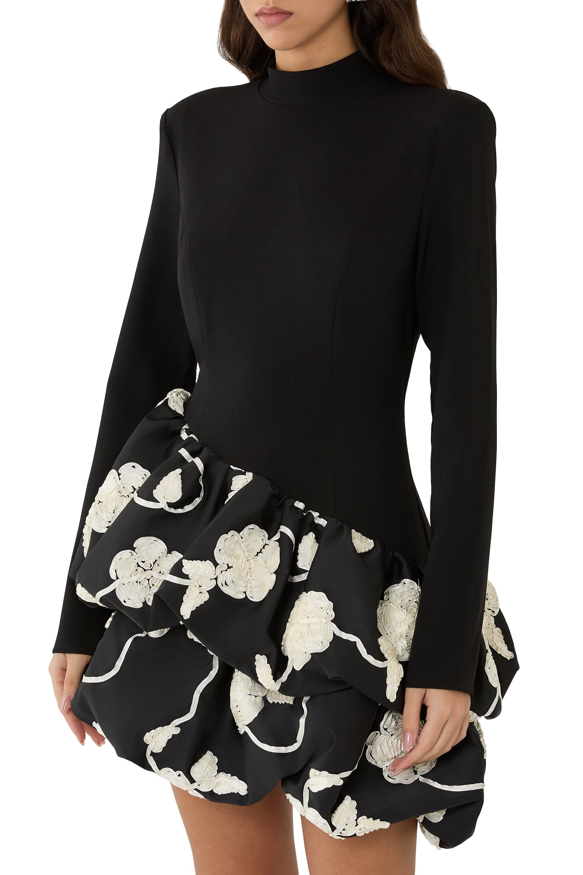 3D Flower Bubble Dress