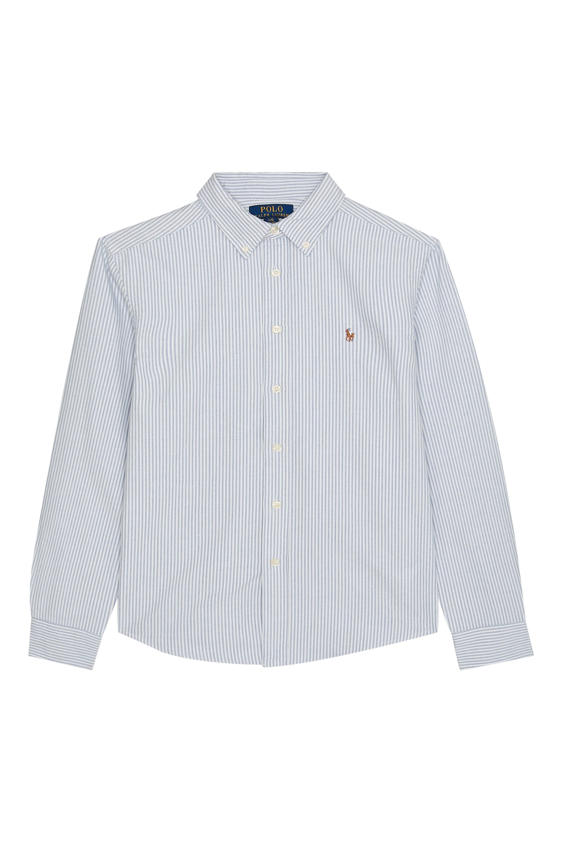 Kids Striped Long-Sleeve Shirt