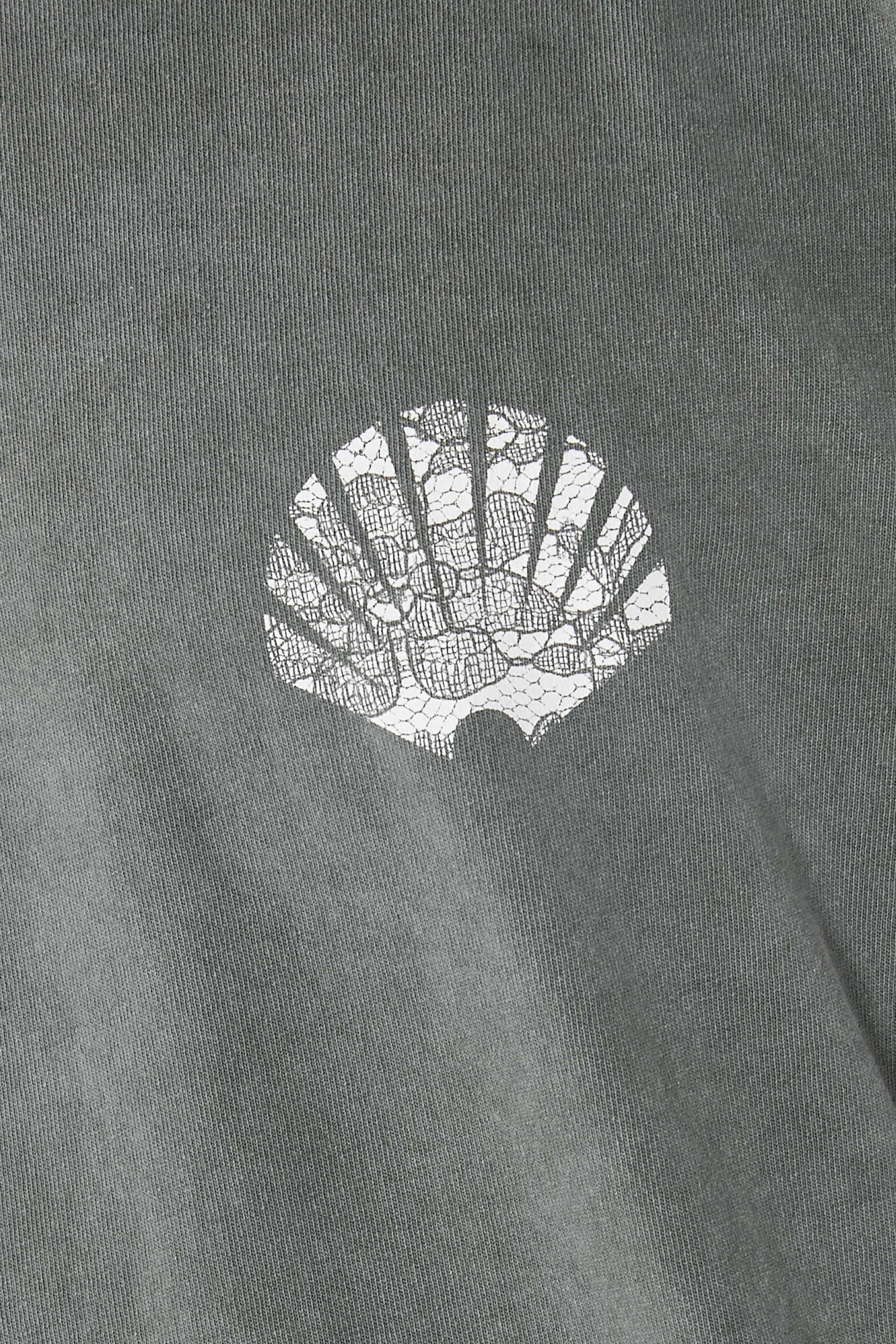 Lace Print Logo T-Shirt