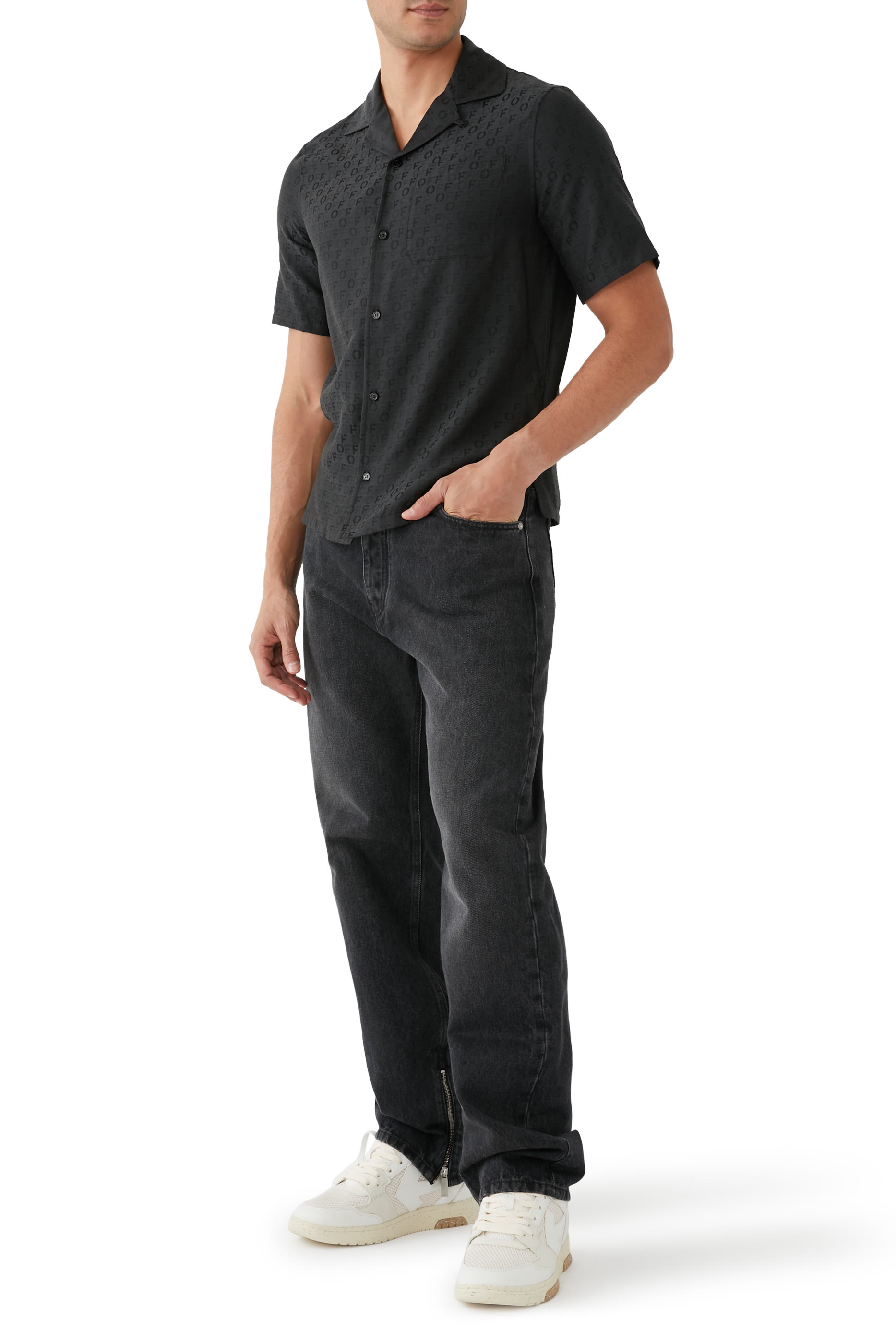 Jacquard Silkcot Holiday Shirt