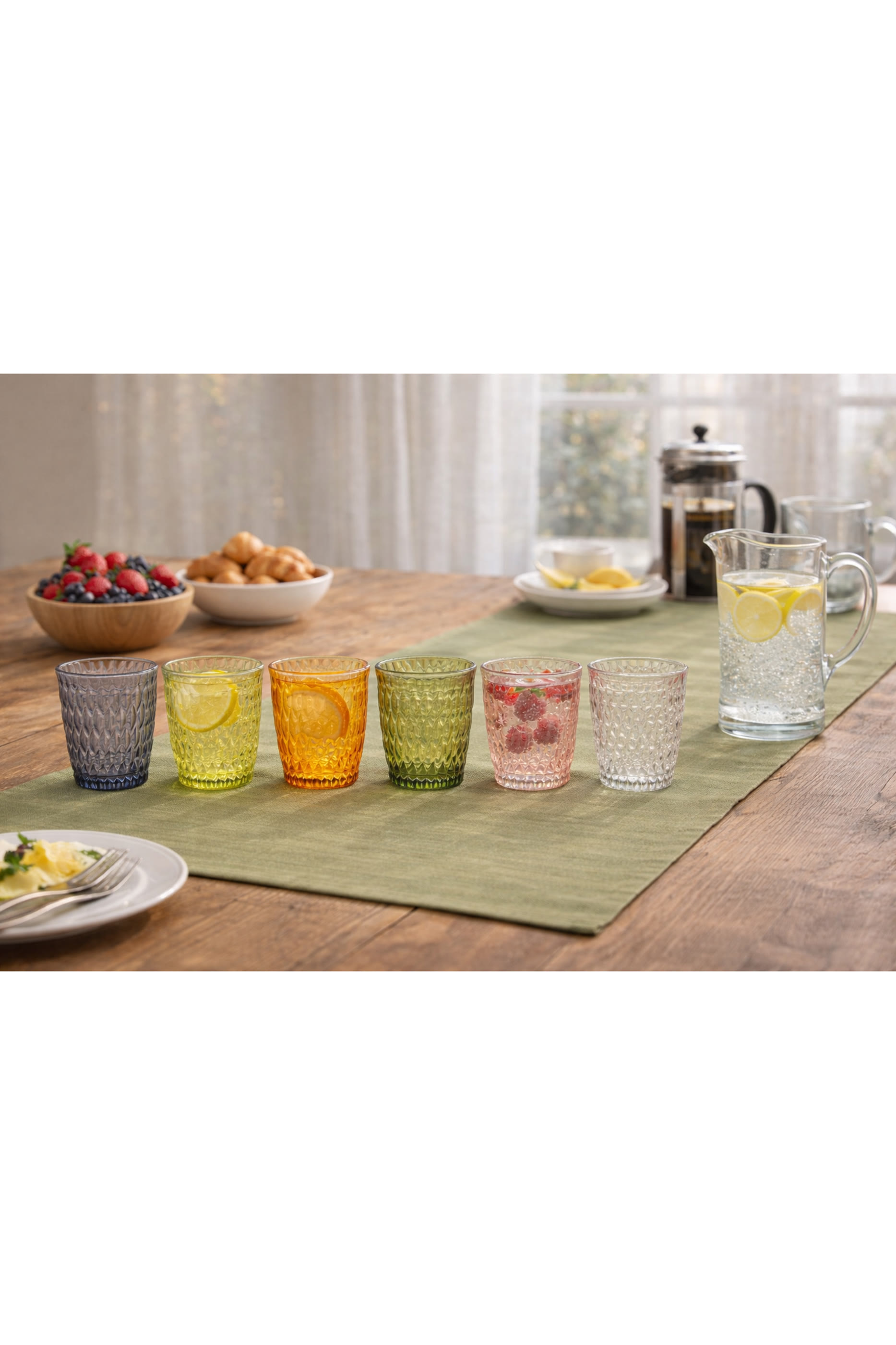 Loto Tumbler, Set Of 6