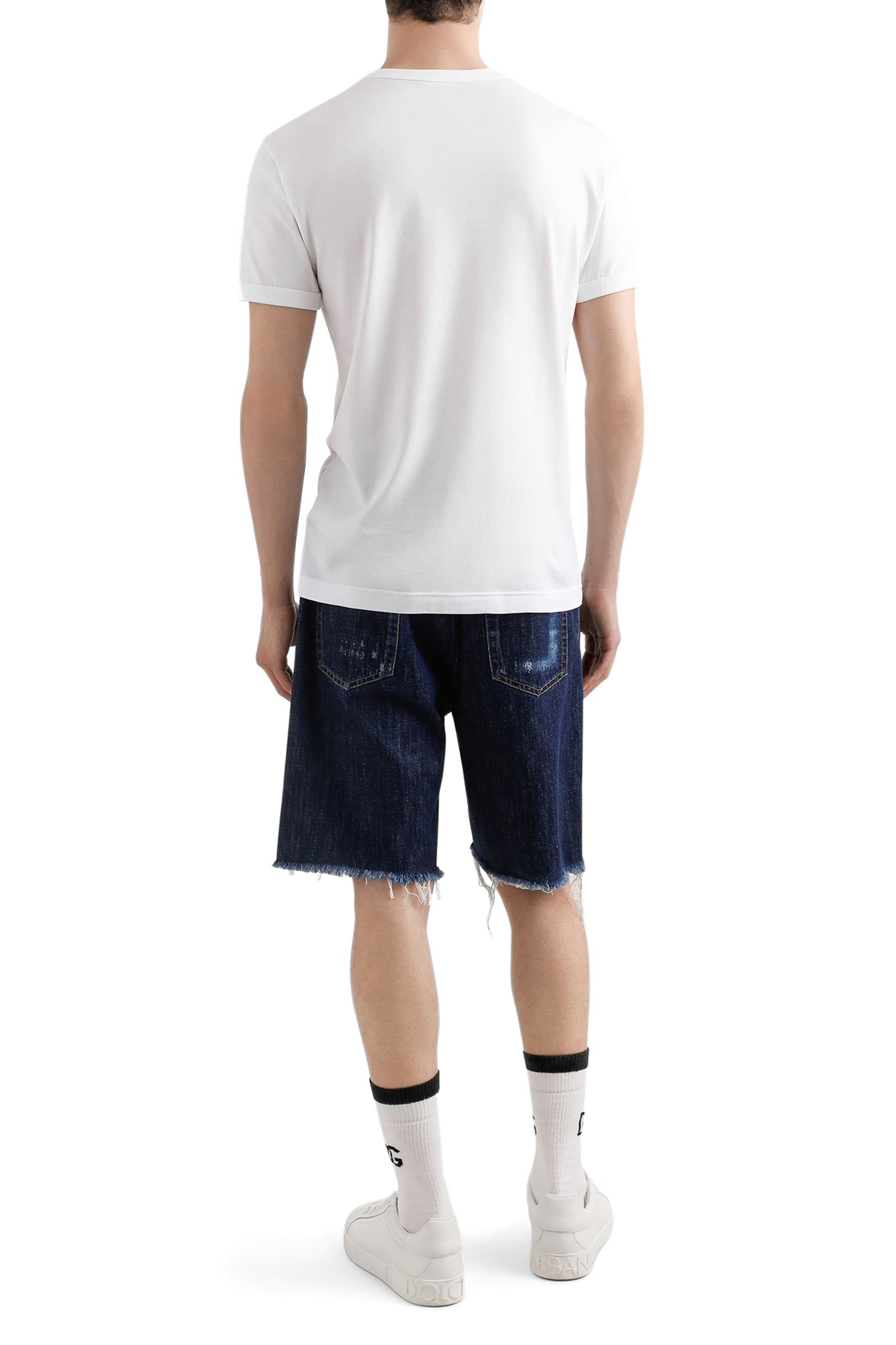 Heraldic Patch Cotton T-Shirt