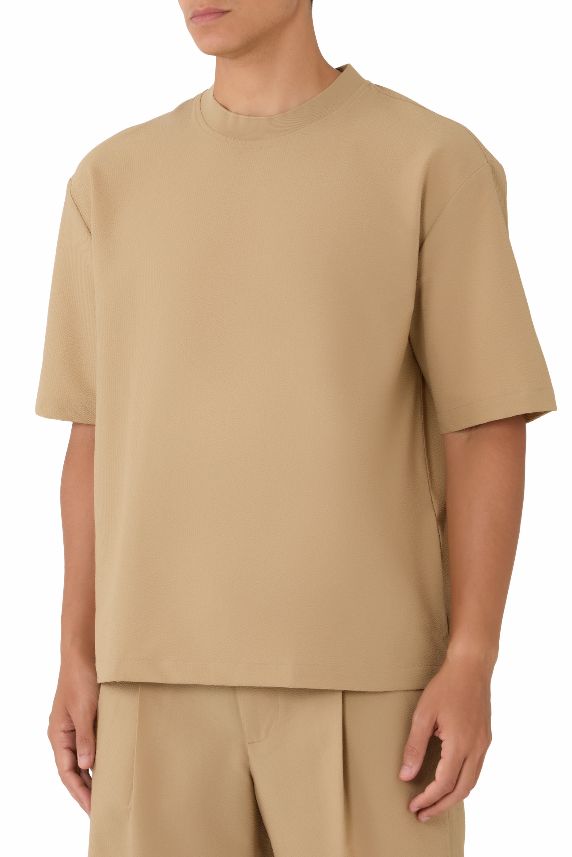 Seersucker T-Shirt