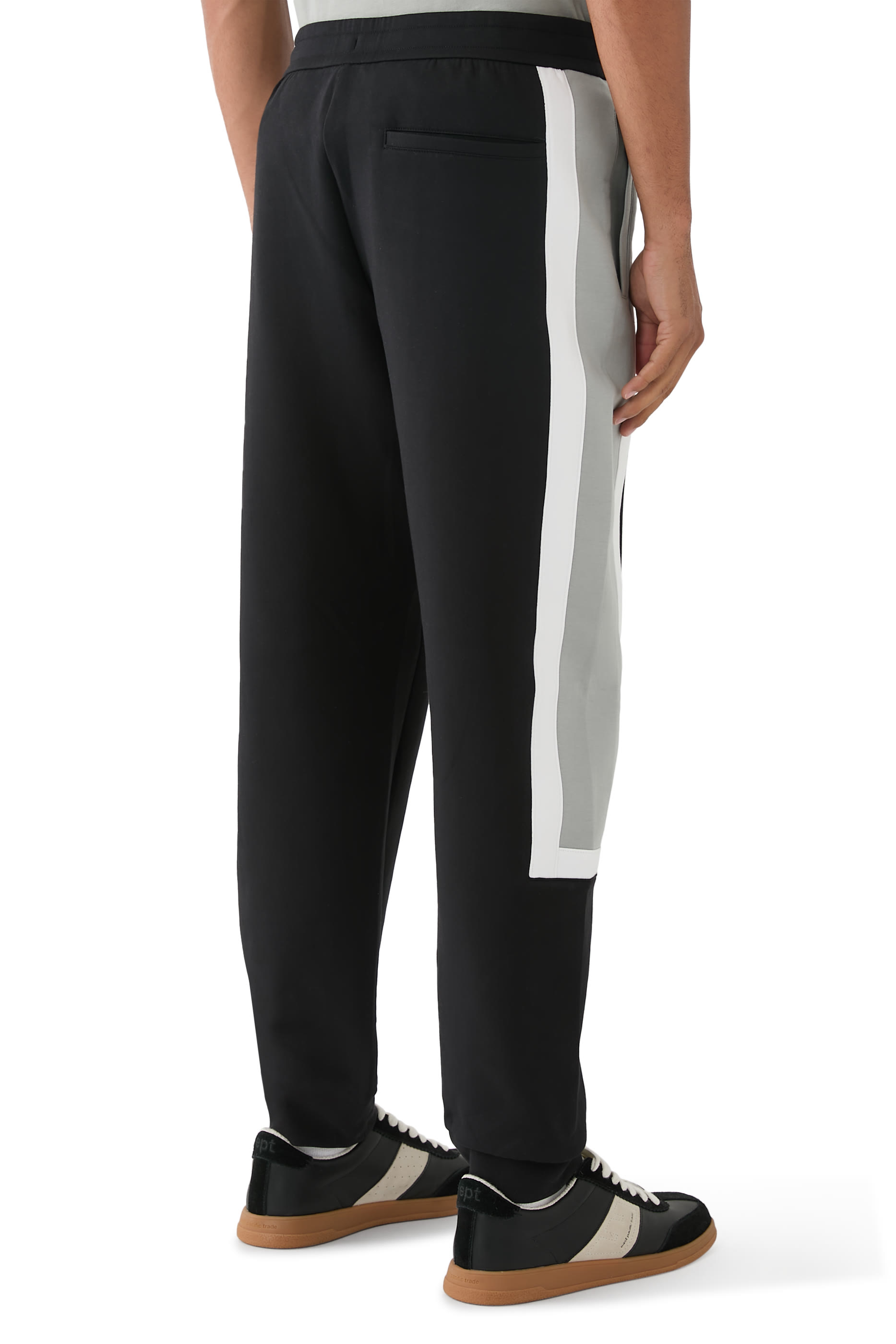 Contrasting Stripes Jogger Pants