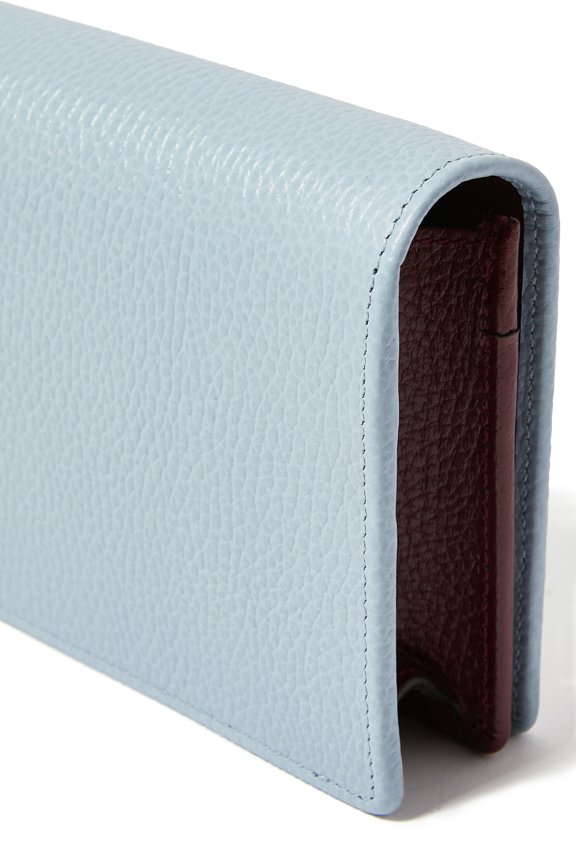 GG Marmont Leather Chain Wallet