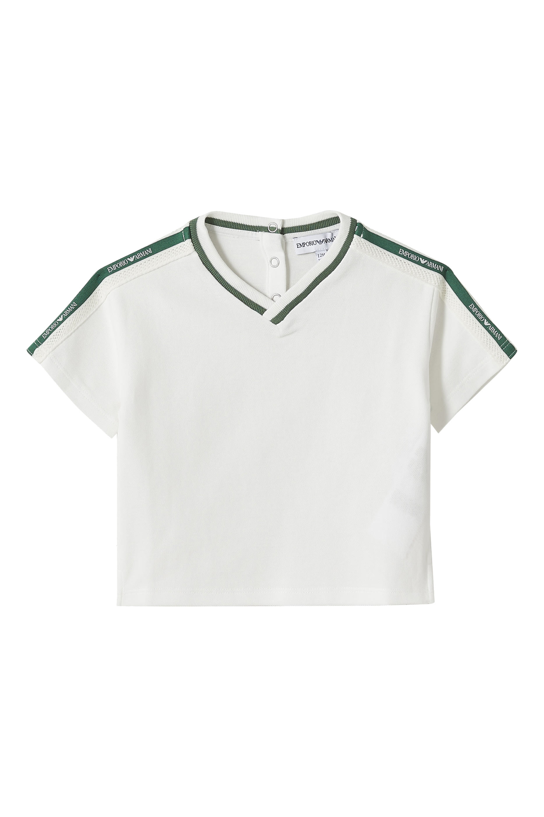 Kids Logo Tape Detail T-Shirt