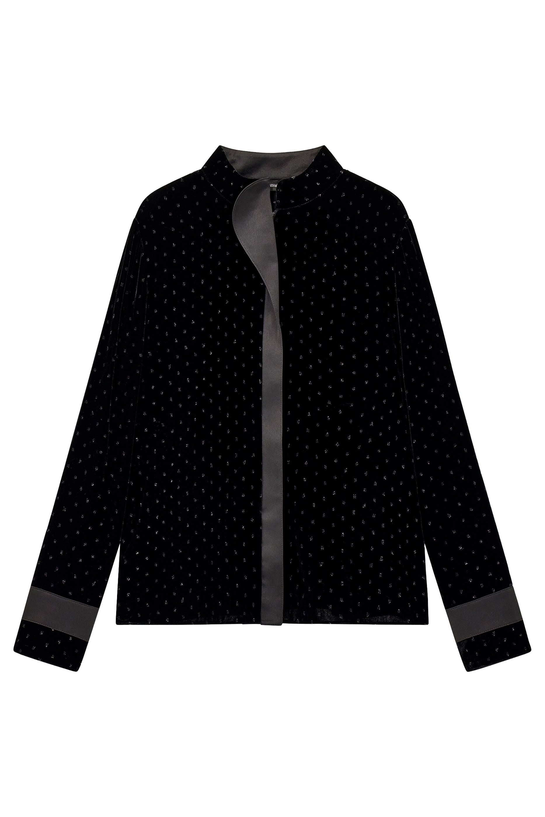 Glitter Polka Dots Blouse