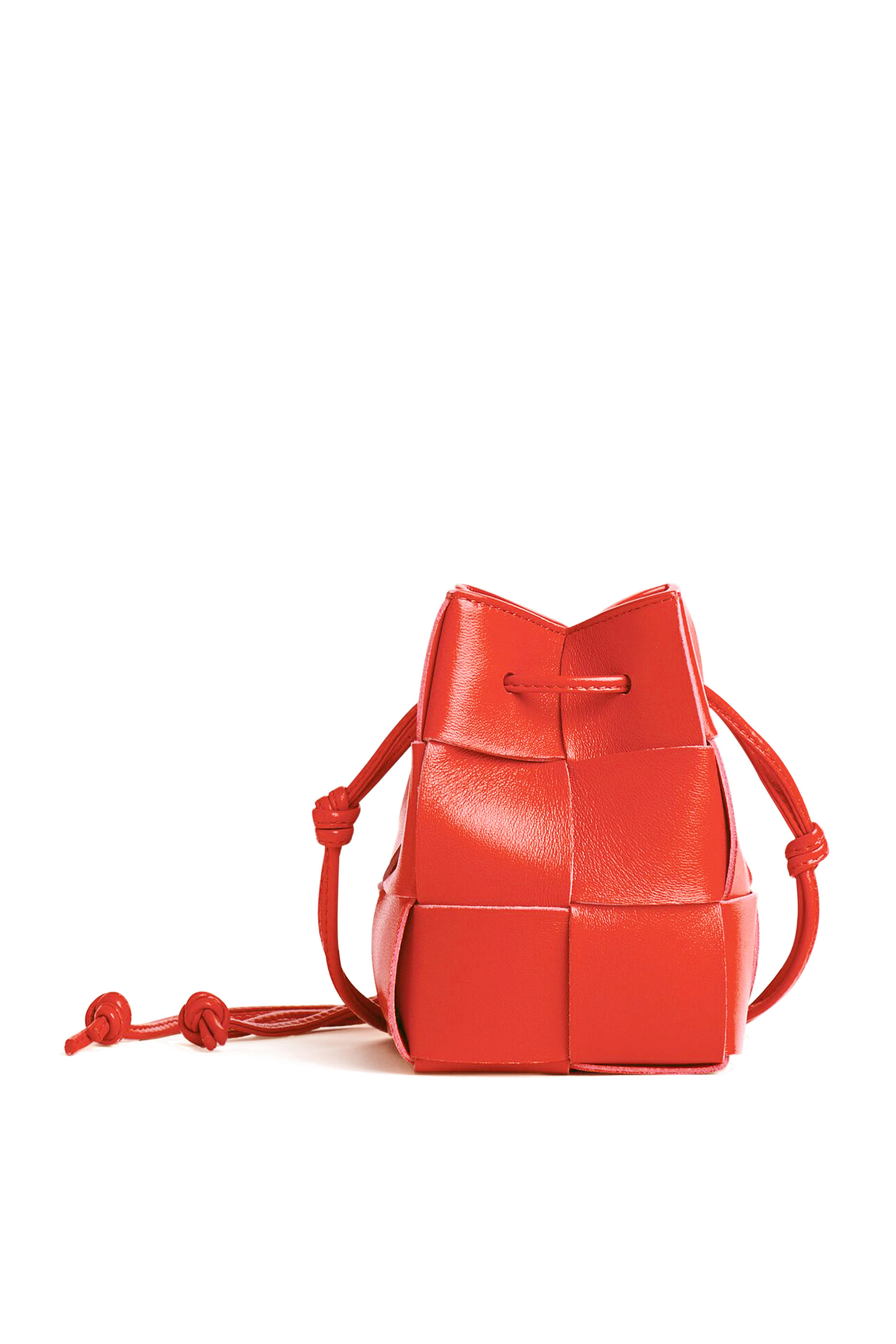 Mini Cassette Cross-Body Bucket Bag