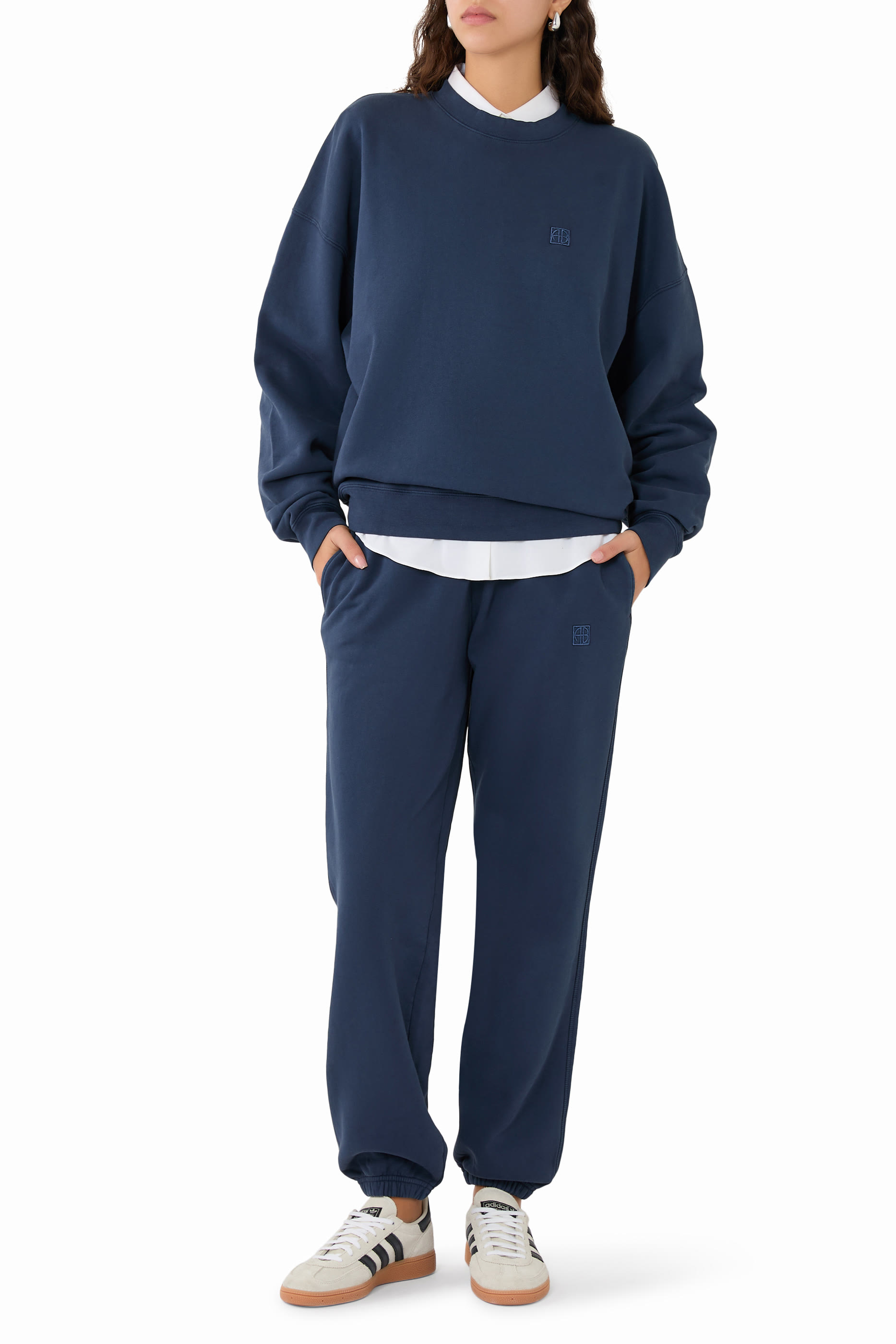 Karter Framed Monogram Joggers