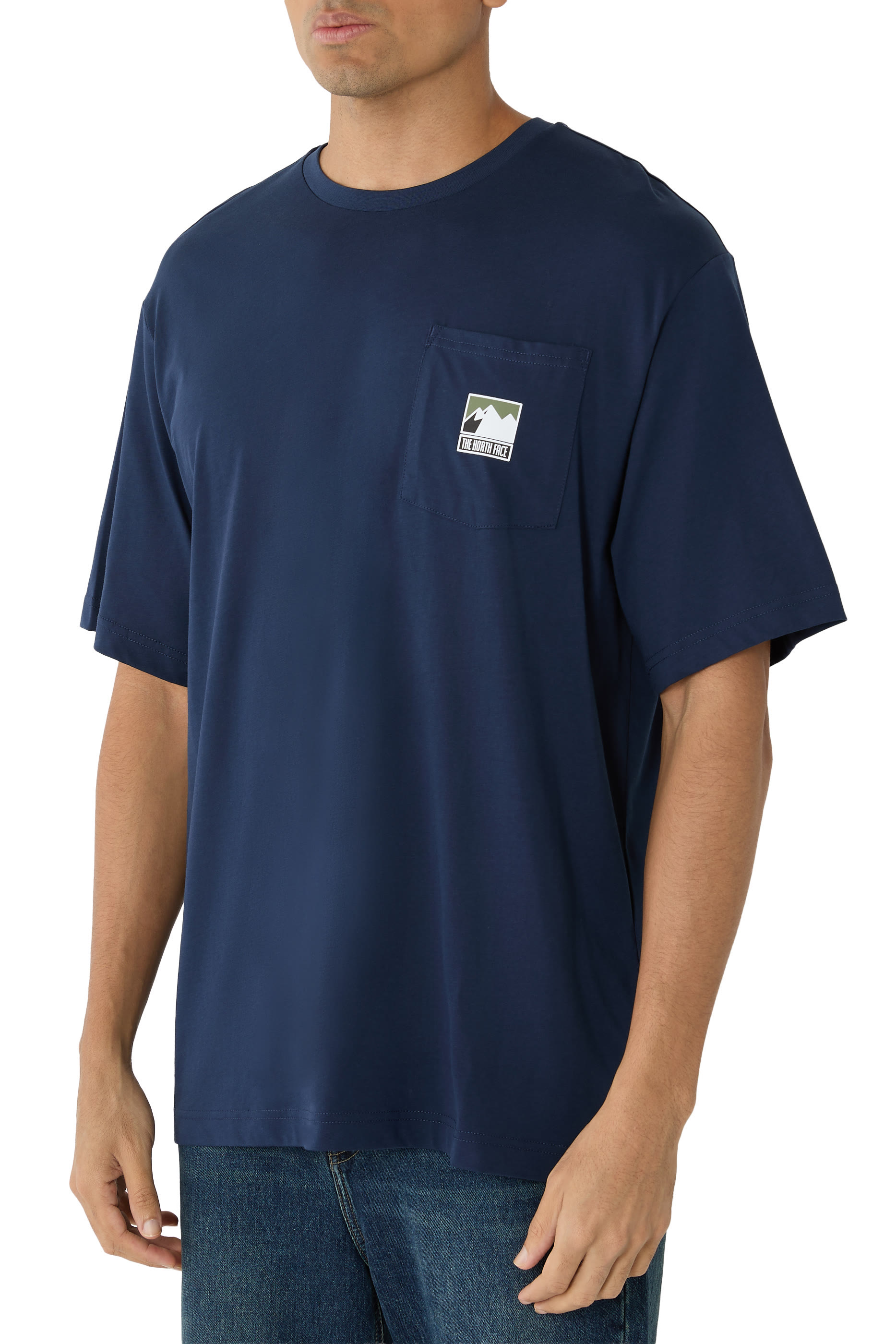 Mountain Logo Relaxed Pocket T-Shirt