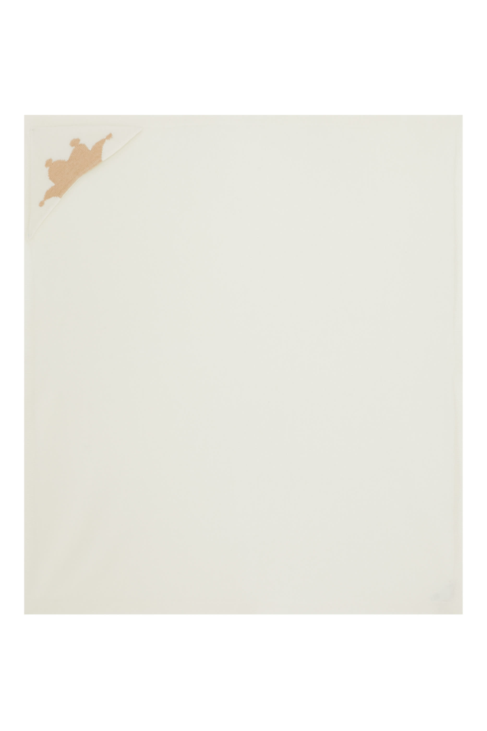 Knitted Crown Blanket