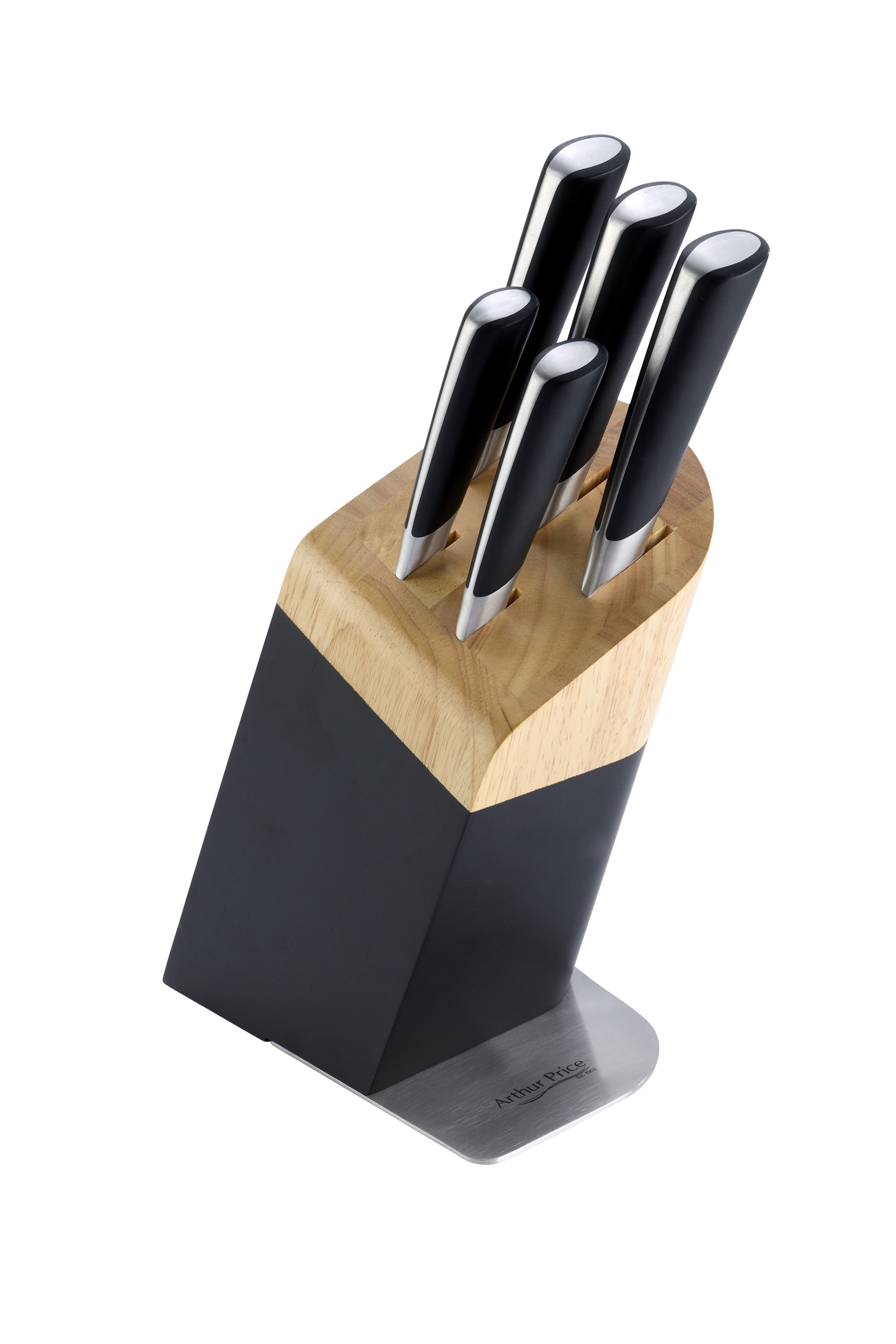Knife Block, Set of 6