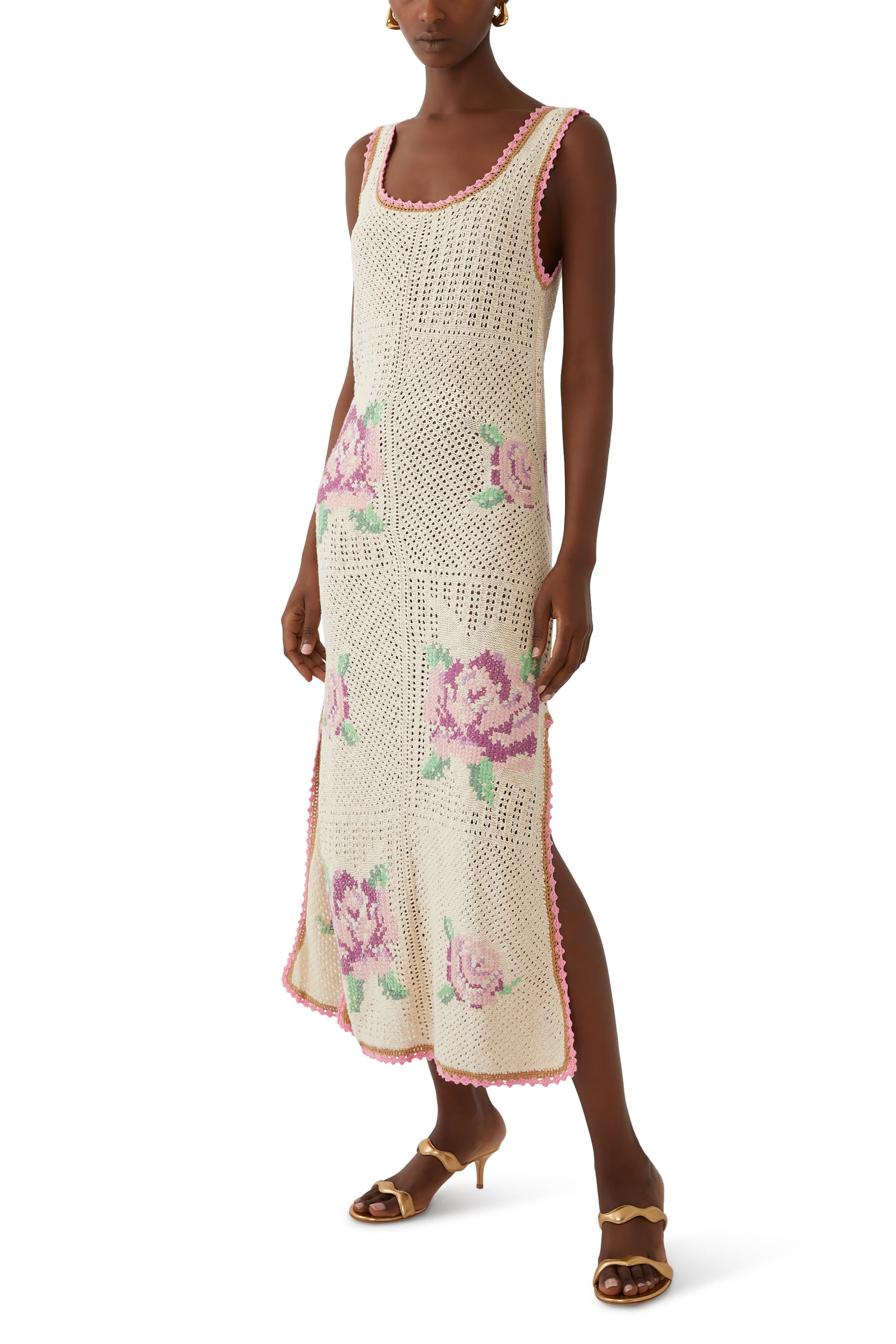 Coastal Granny Midi Dress