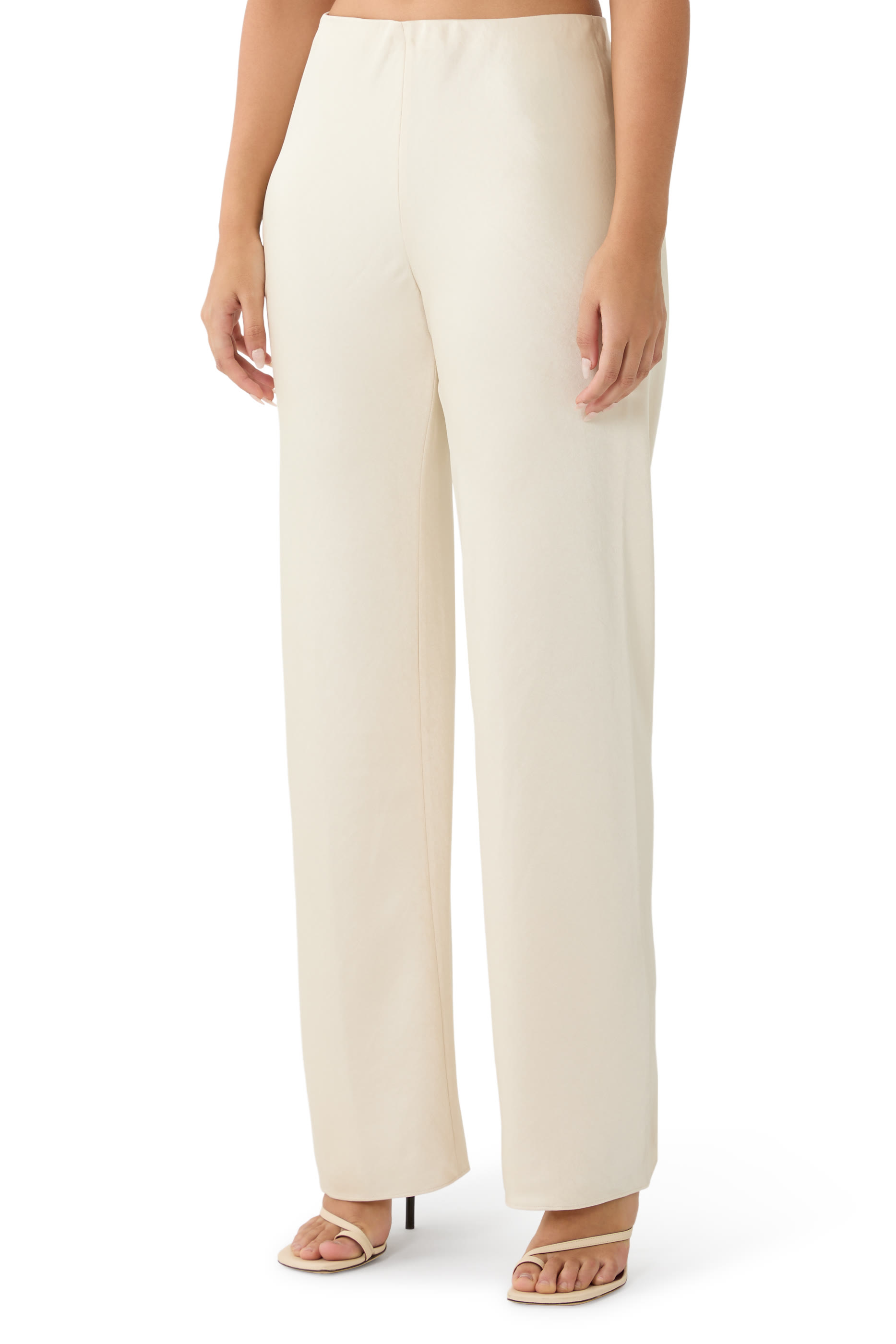 Fluid Satin Bias Pant 