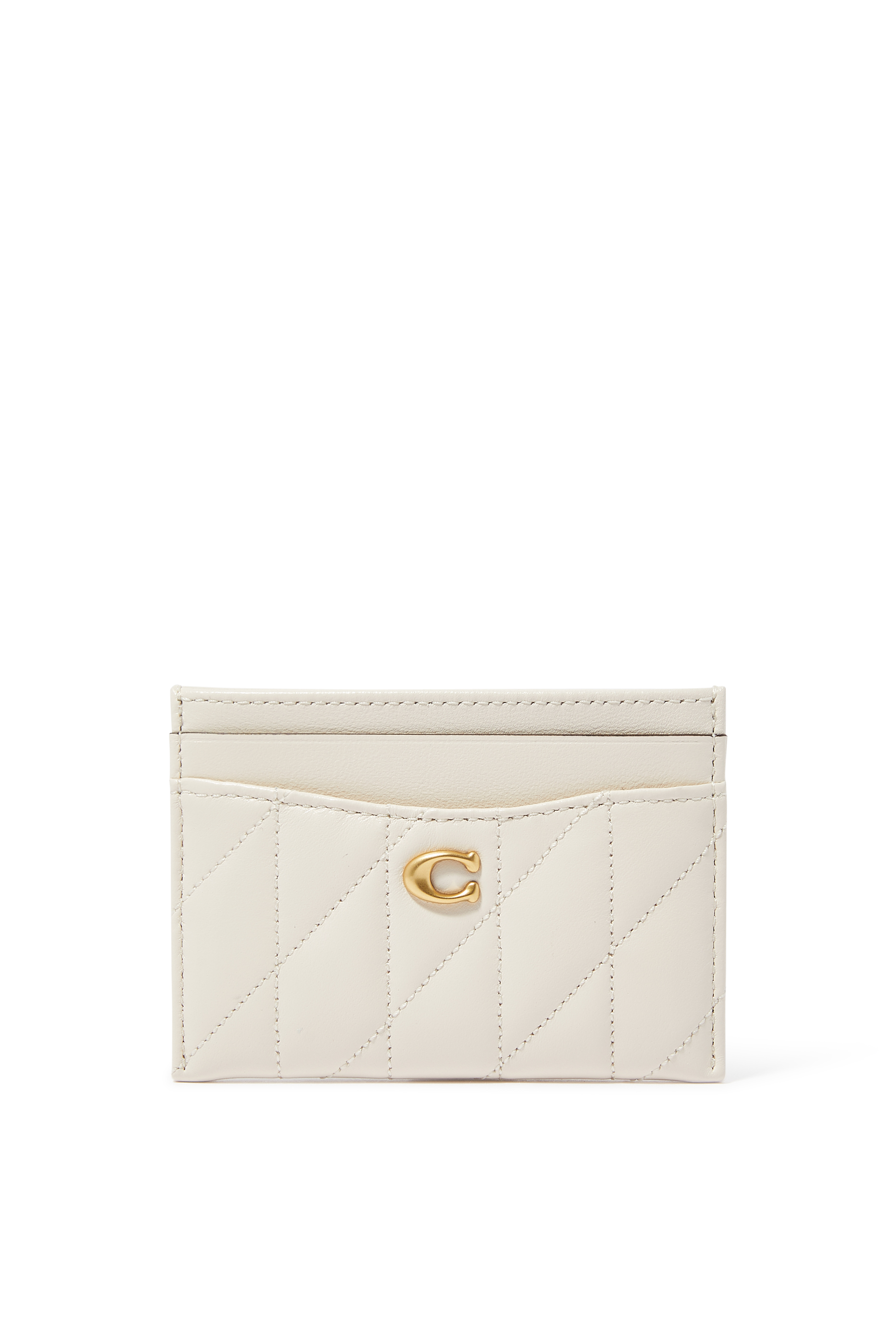 Essential Card Case With Pillow Quilting