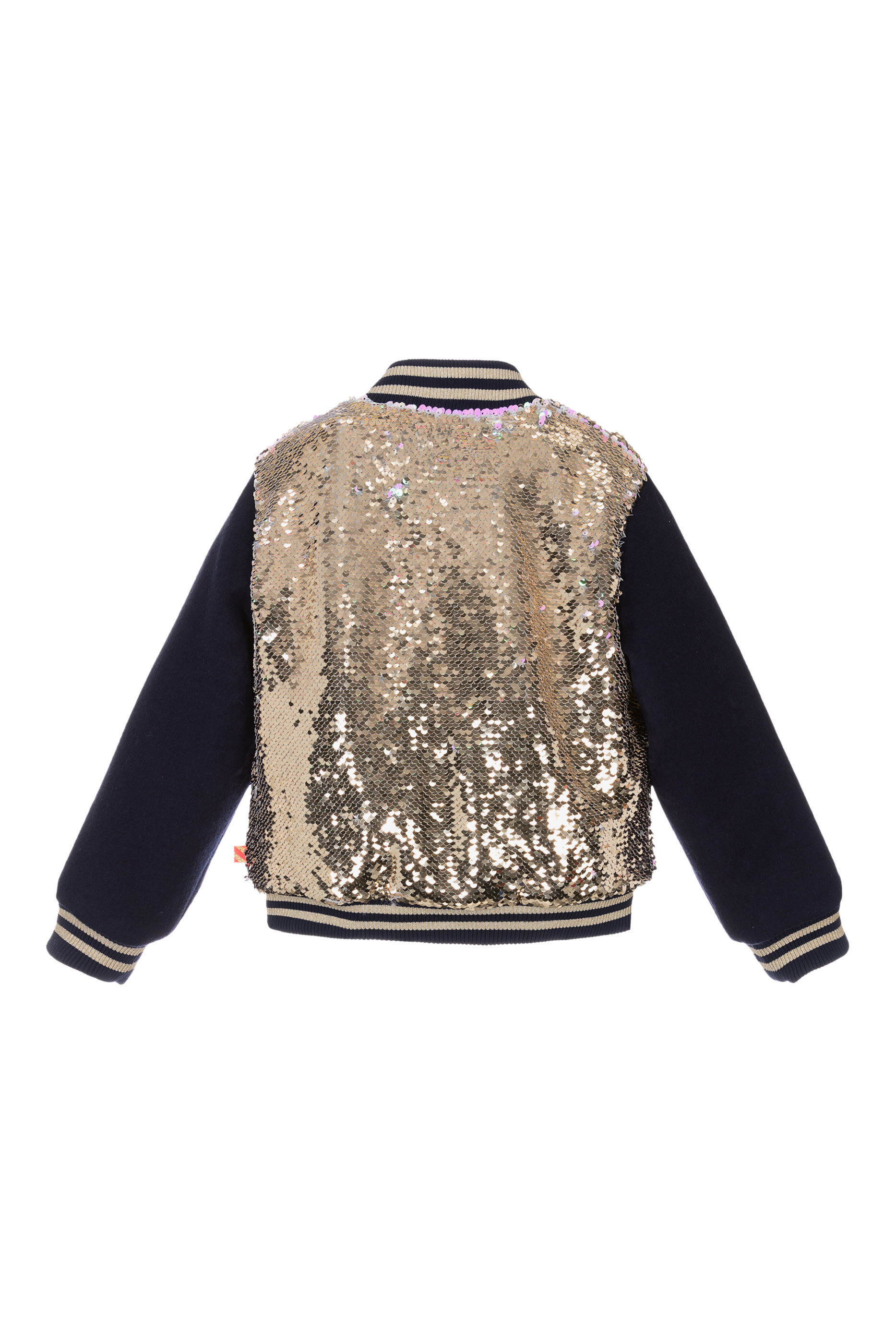 Kids Sequin-Embellished Bomber Jacket