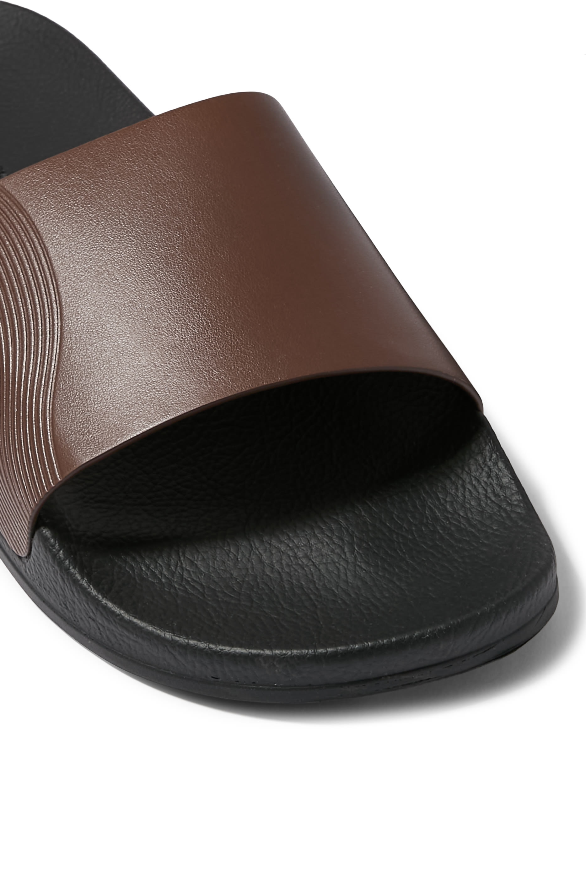 Humberto Leather Sliders