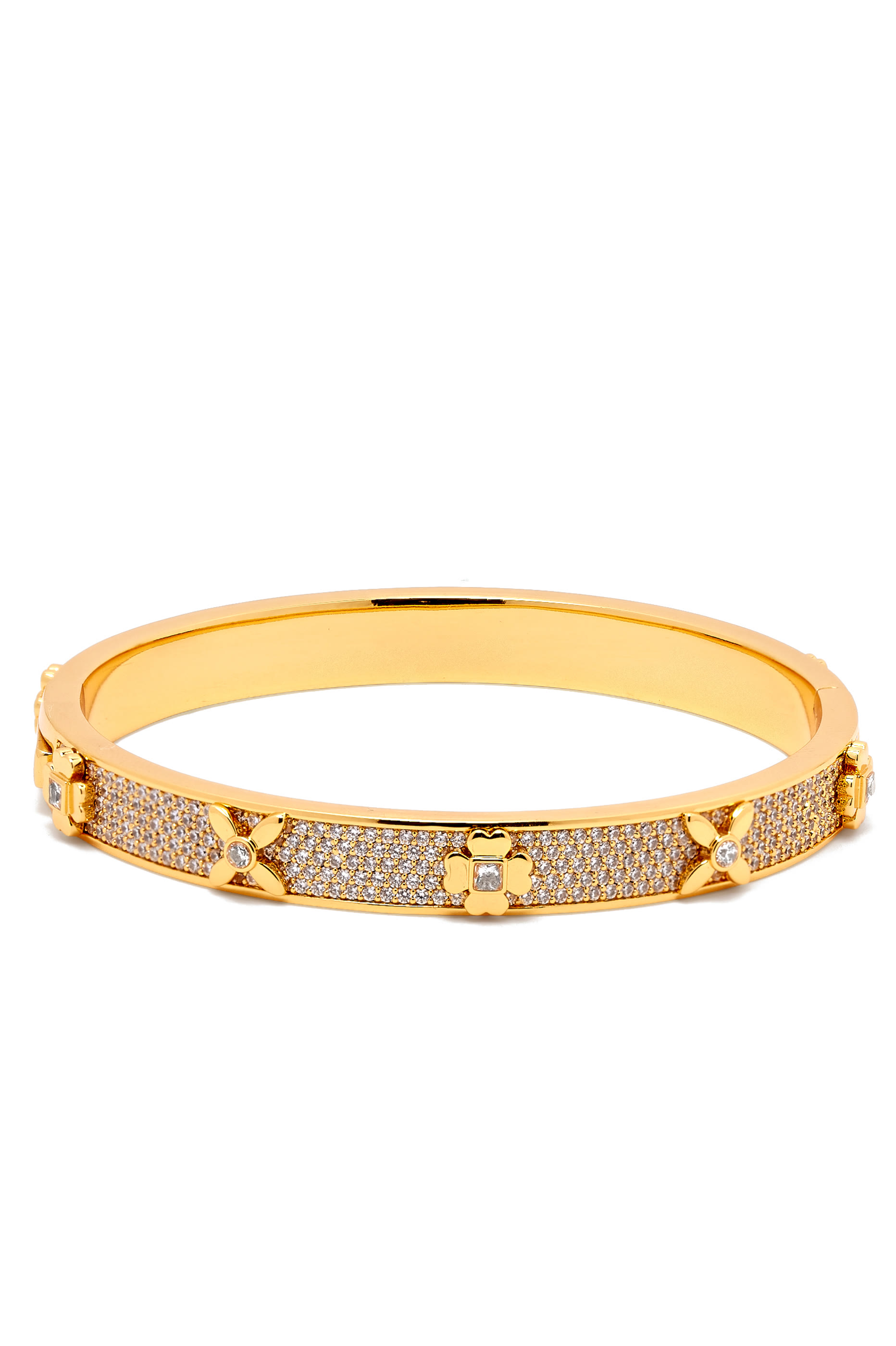 Heritage Bloom Hinged Bangle