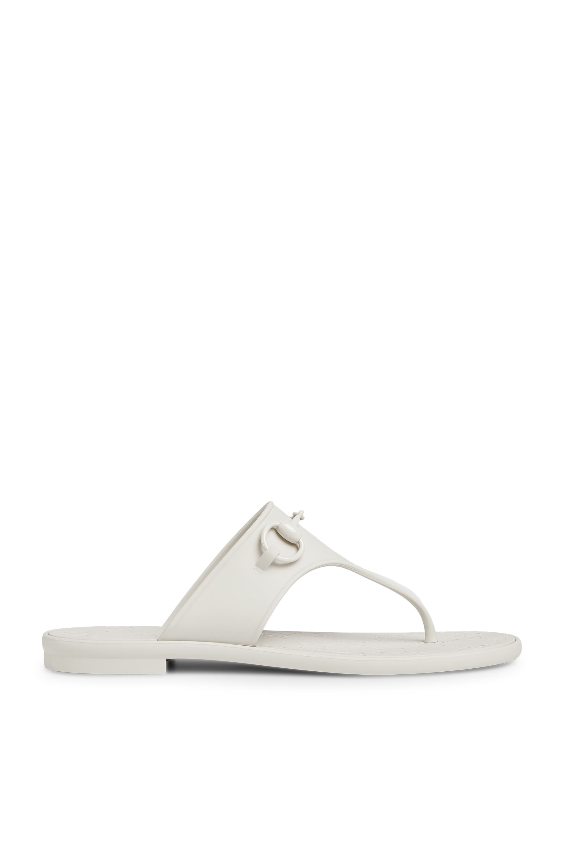 Horsebit Thong Sandals