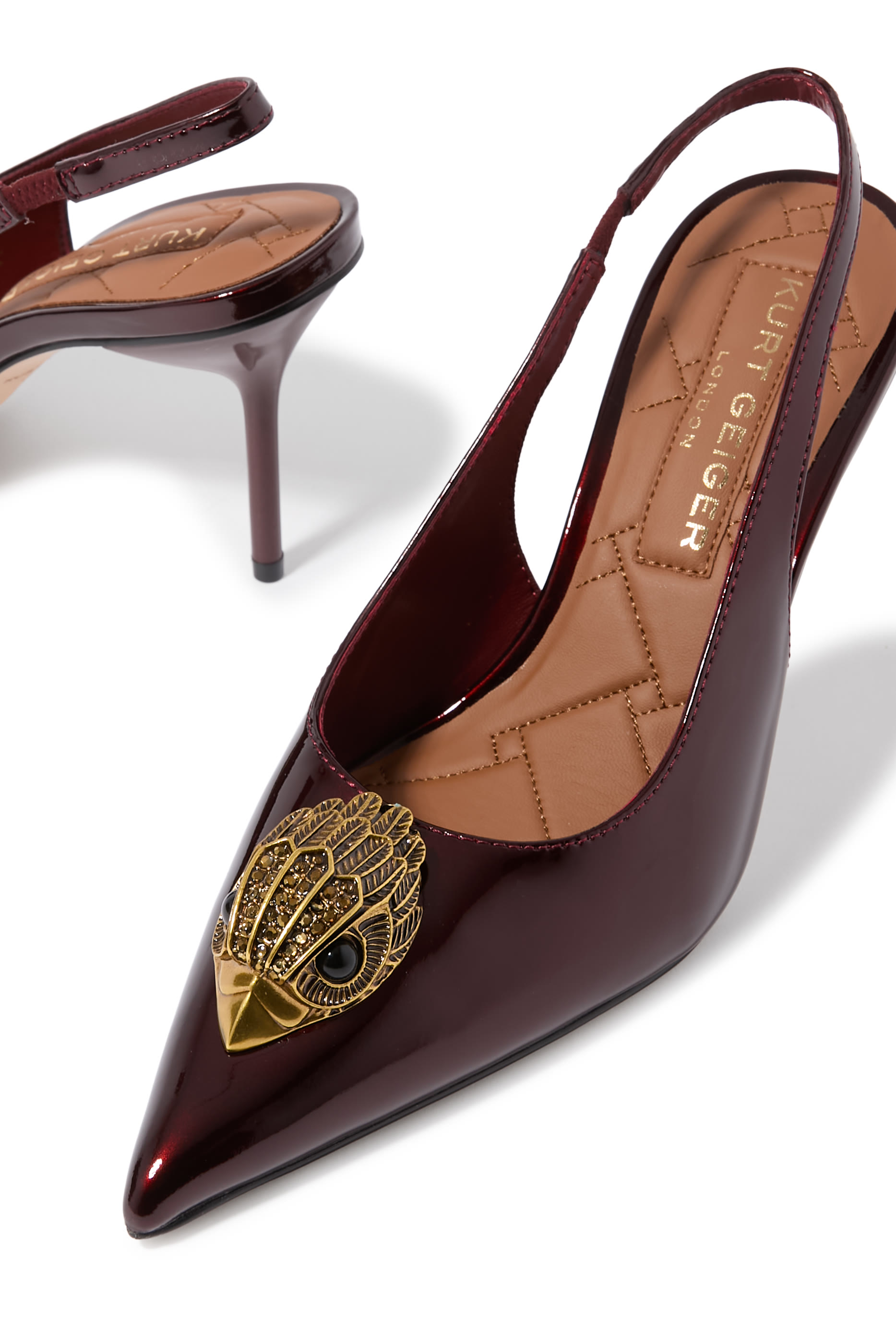 Large Eagle Sling Back Sandals 85