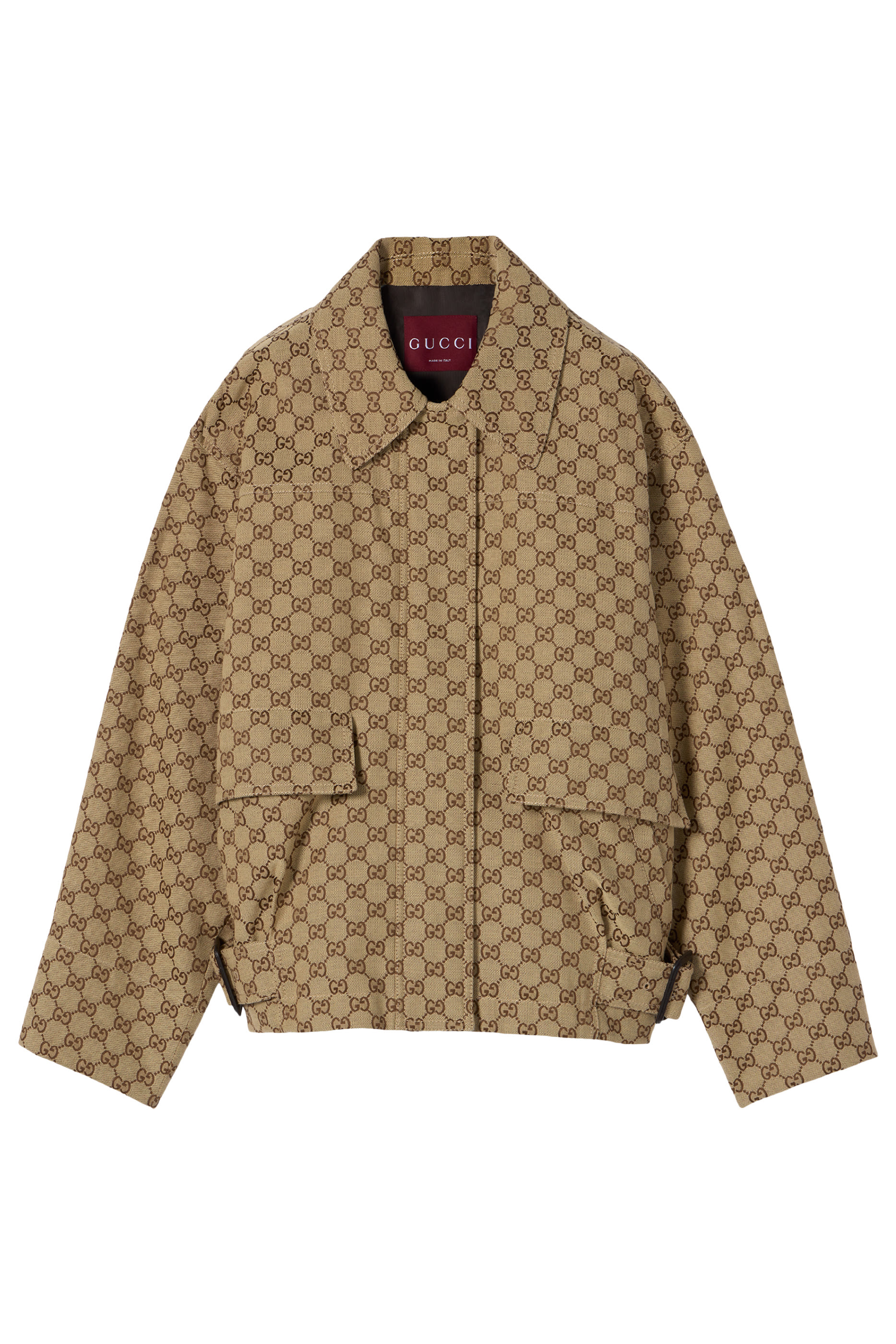 GG Canvas Bomber Jacket