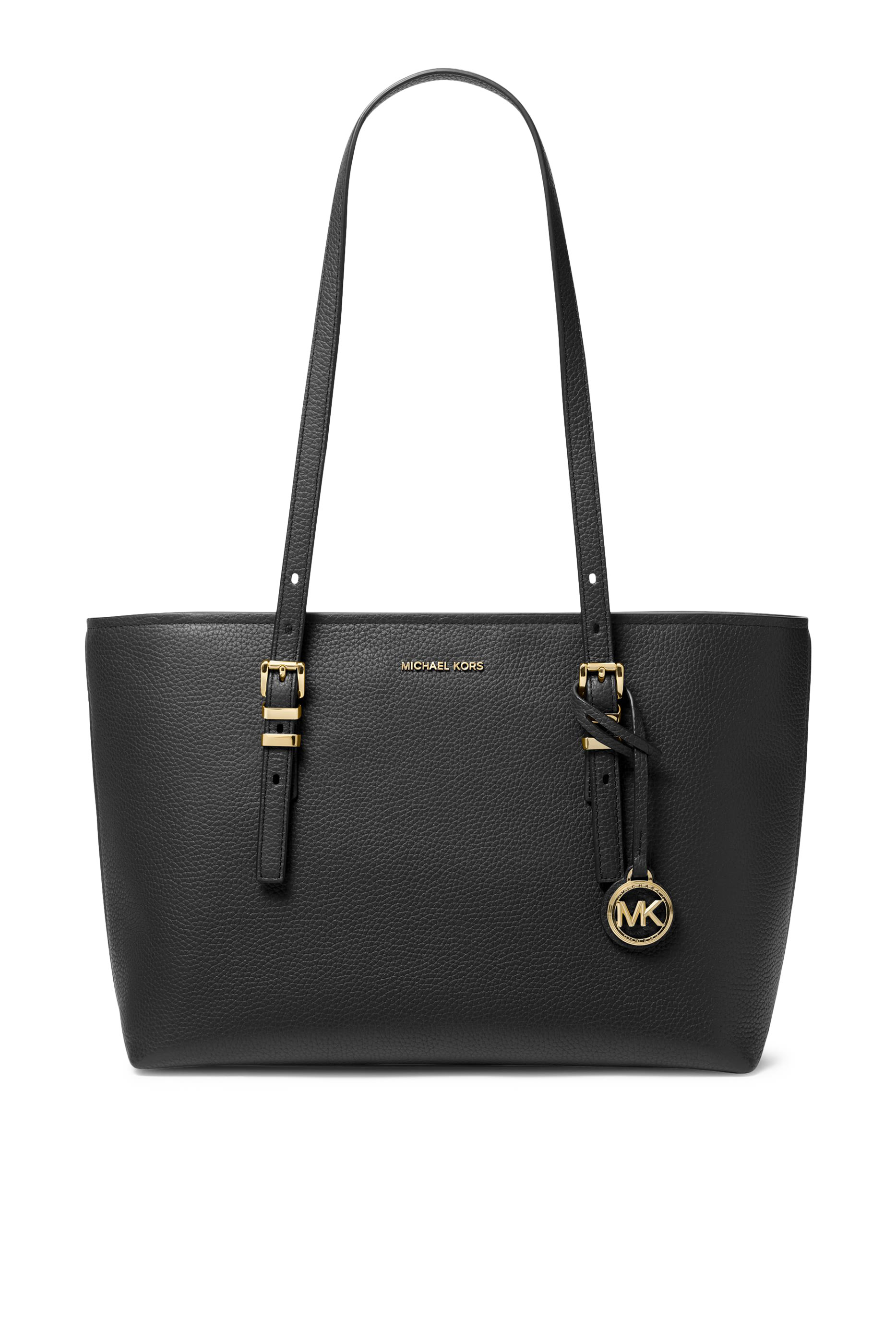 Quinn Large Pebbled Leather Tote Bag