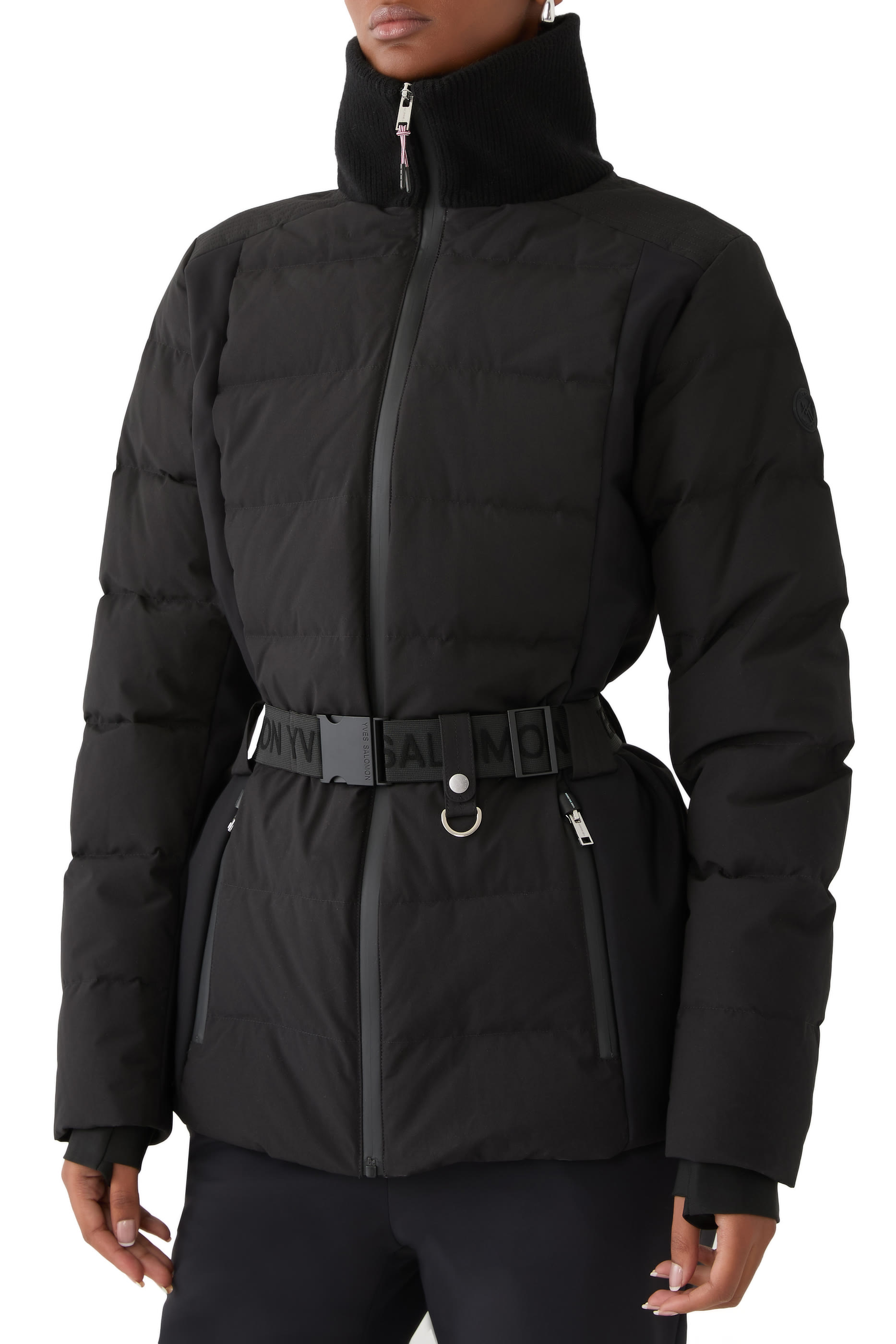 Shearling-Trimmed Ski Jacket