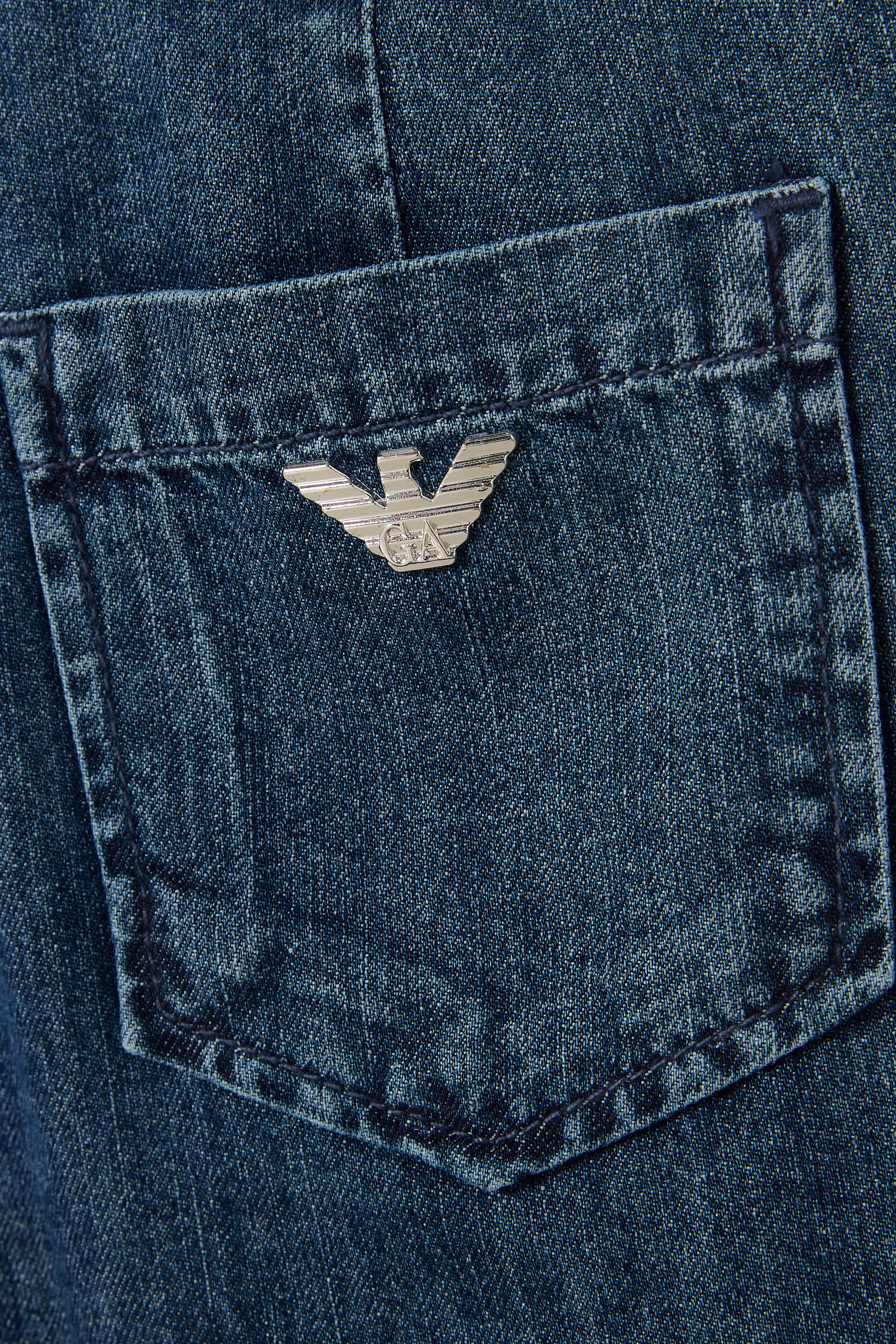 Kids Ruffles Denim Jeans