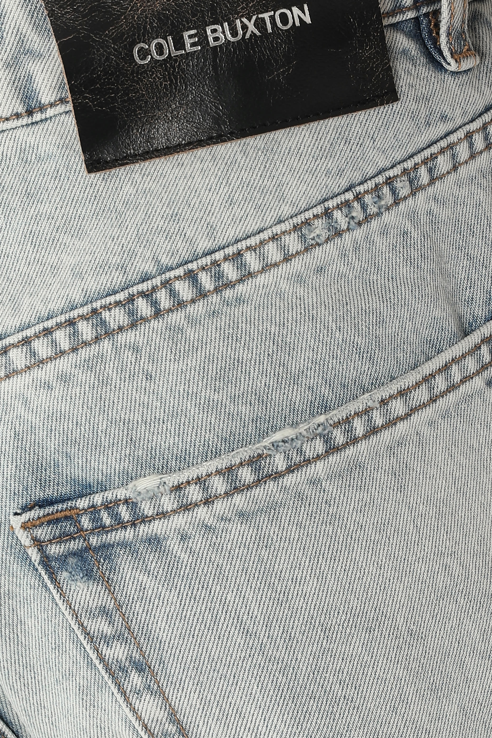 Logo Light Wash Jeans