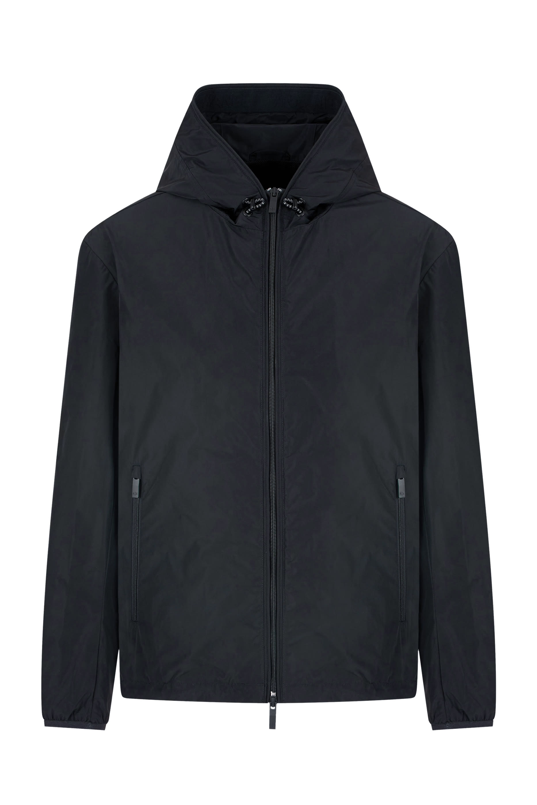 Jacket with Hood and Pockets