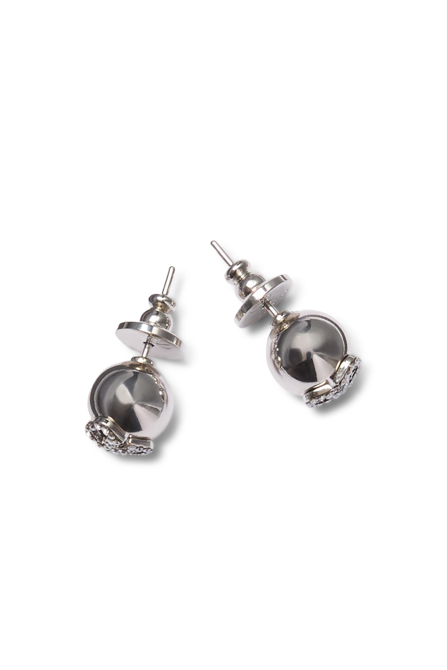 VLogo Signature Earrings, Metal & Swarovski&reg; Crystals