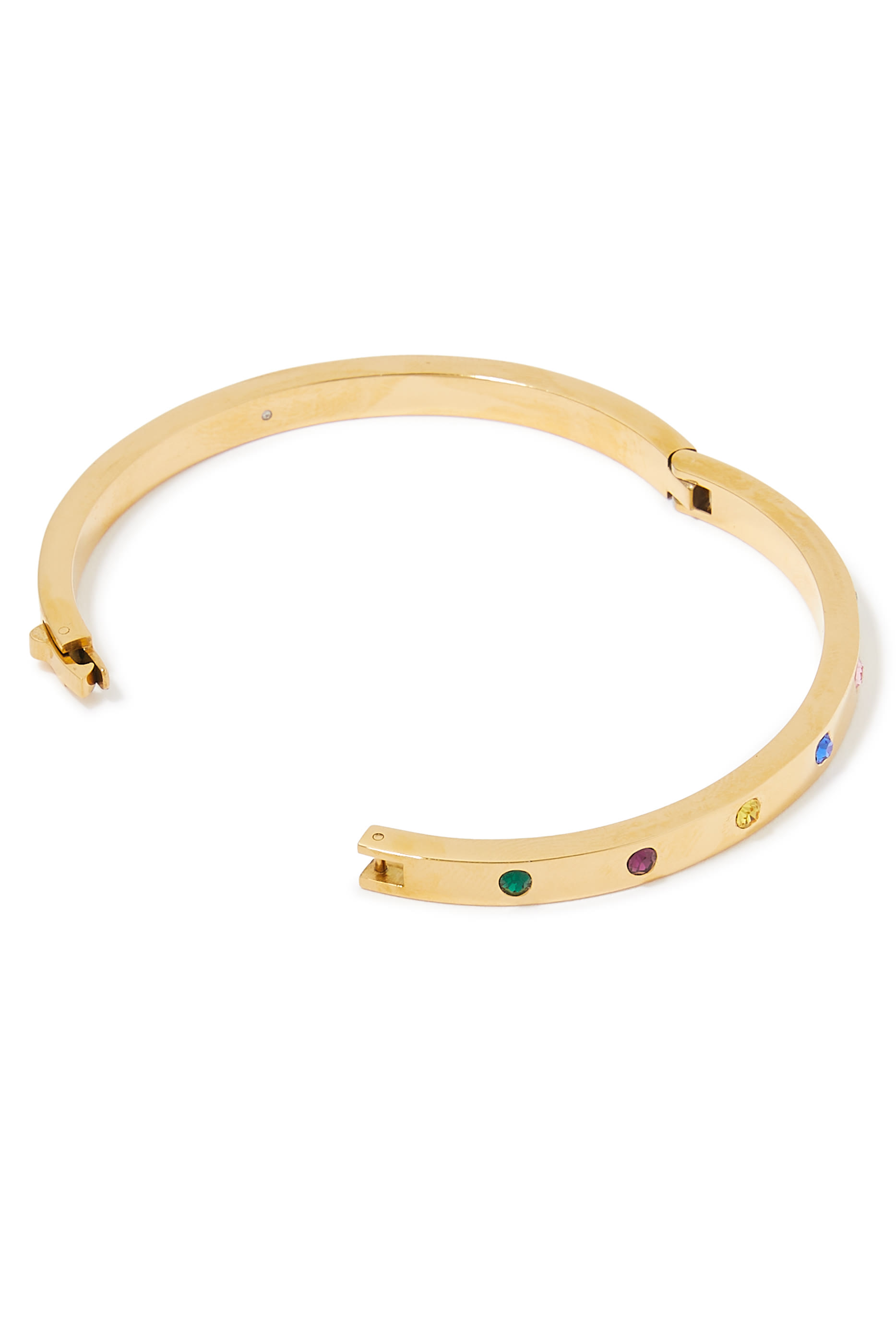 Set In Stone Hinged Bangle