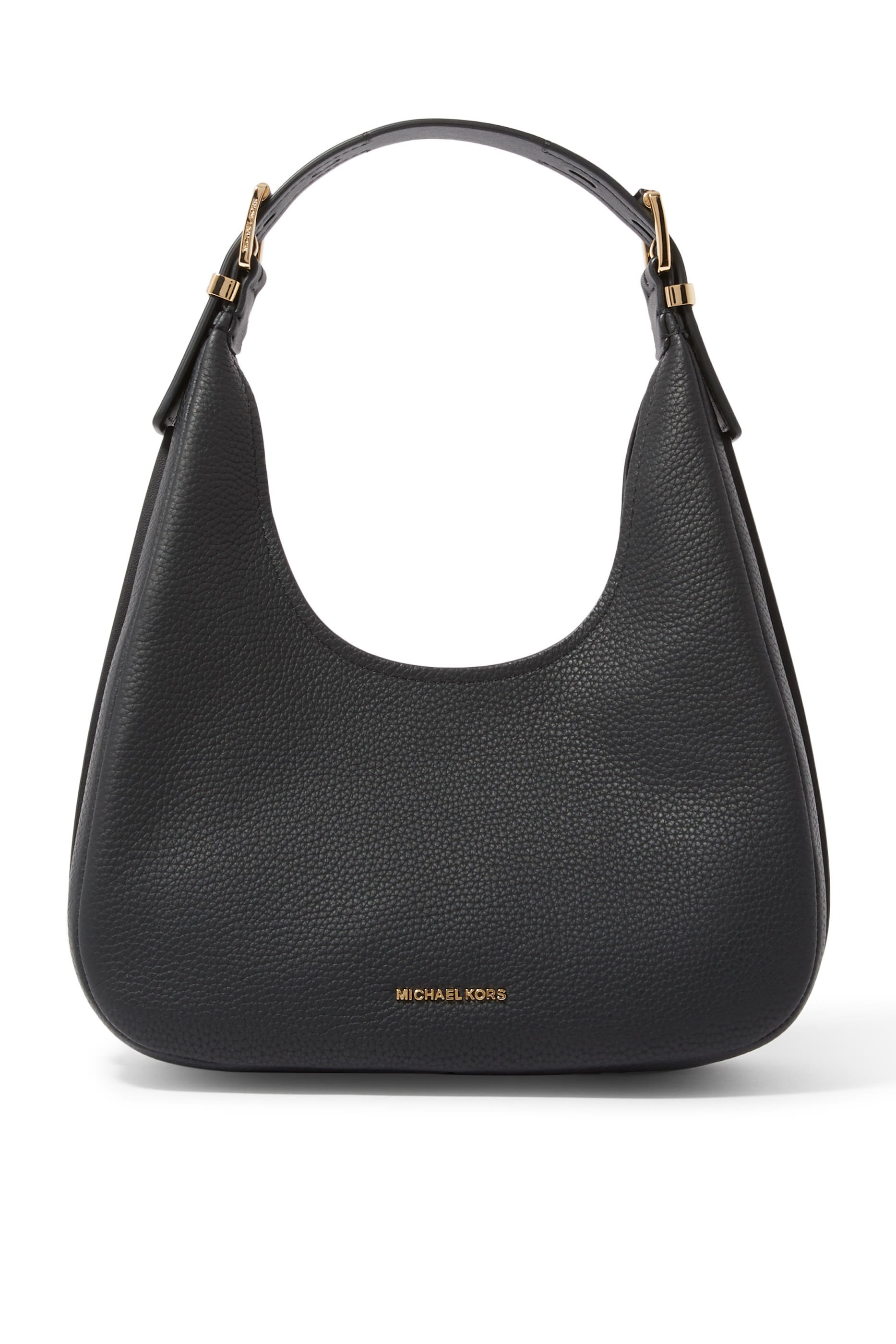 Nolita Small Pebbled Leather Hobo Shoulder Bag