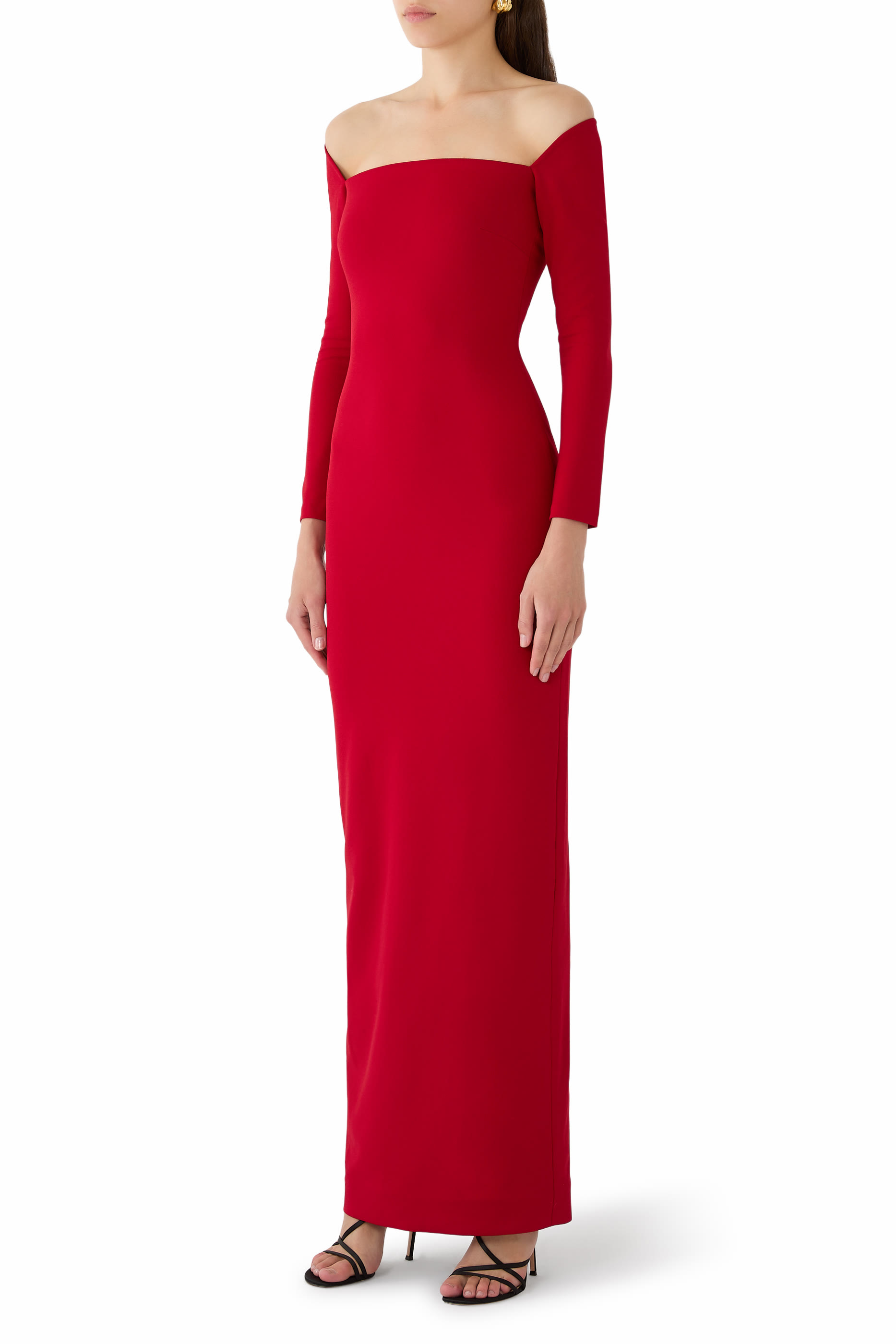 Lolita Cr&ecirc;pe Maxi Dress