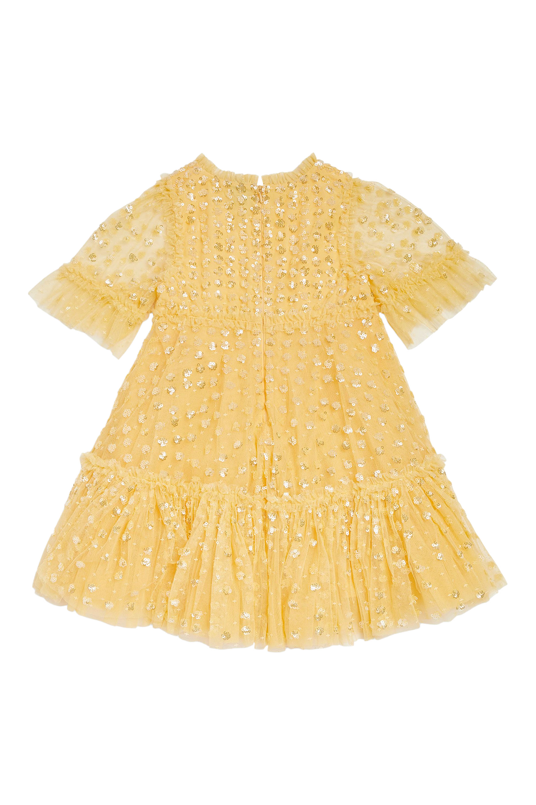 Kids Raindrop Sequin Dress