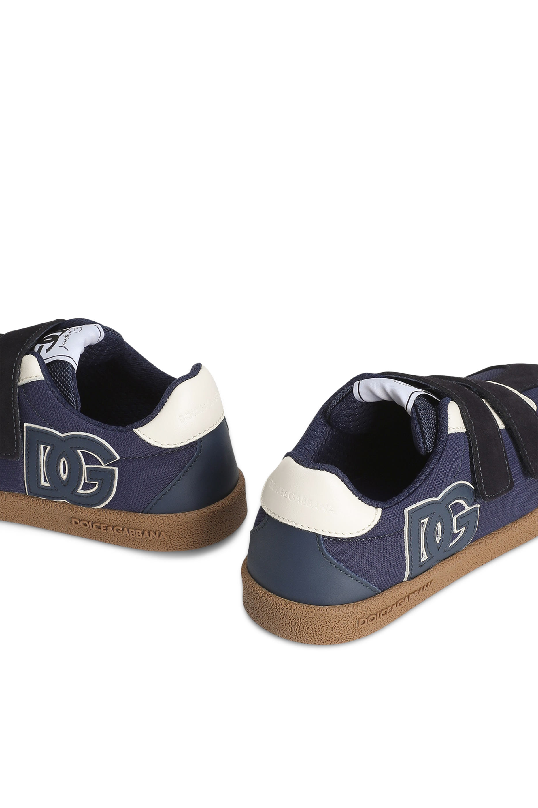 Kids Calfskin DG Sneakers