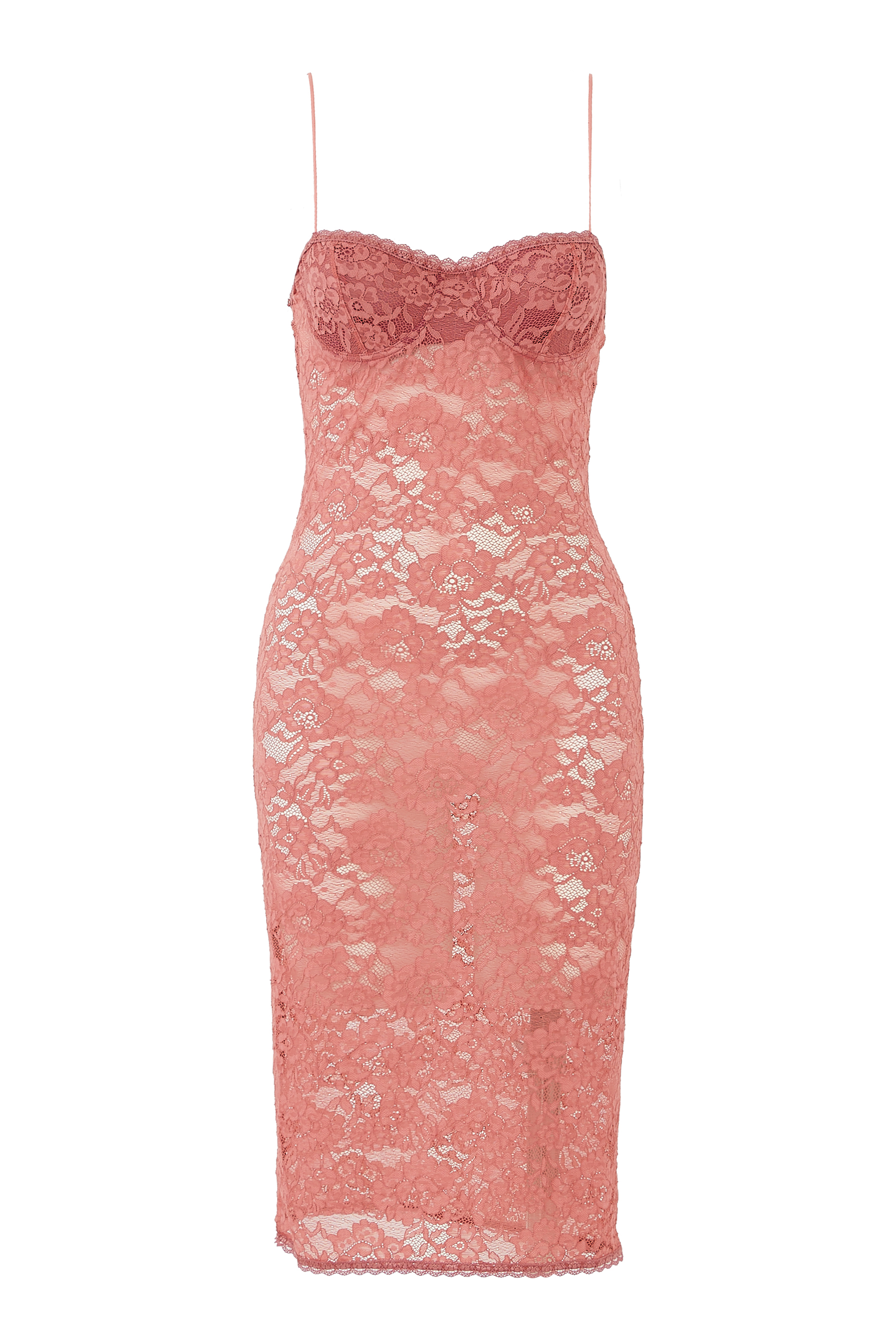 O-Lover Lace Tube Dress